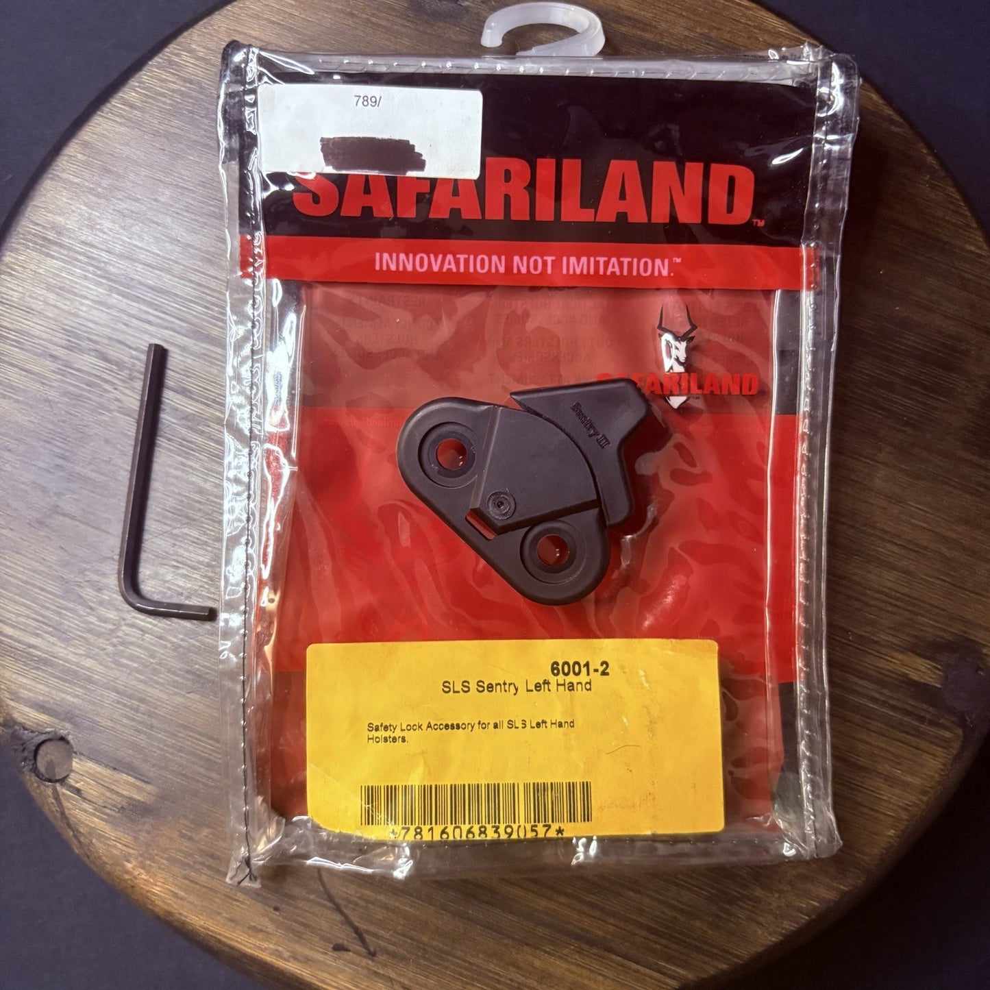 Safariland SLS Safety Lock Model 6001-2 Left Hand Sentry-Self Locking System0