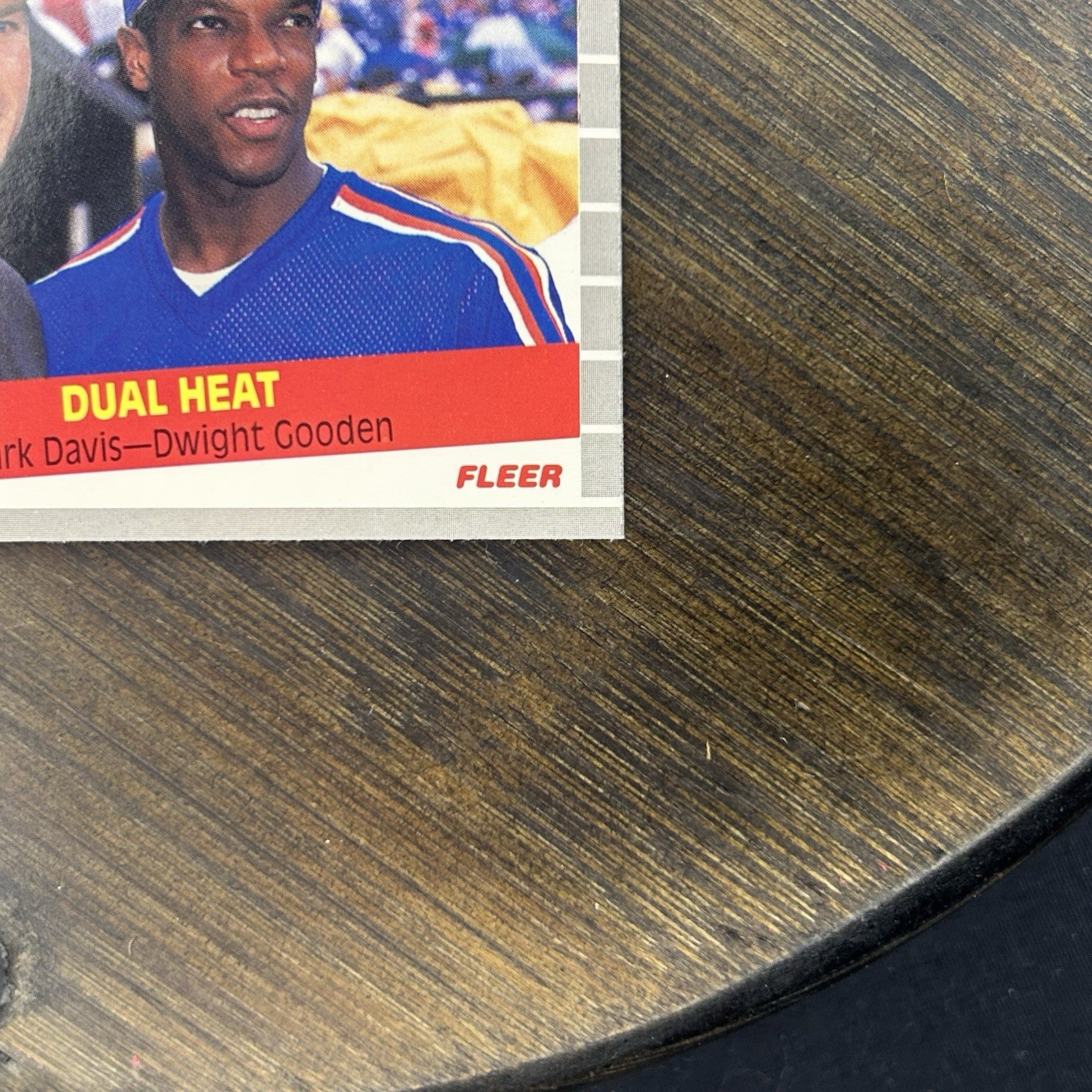 1989 Fleer #635 Dual Heat (Mark Davis / Dwight Gooden) (2) High Grade Cards7