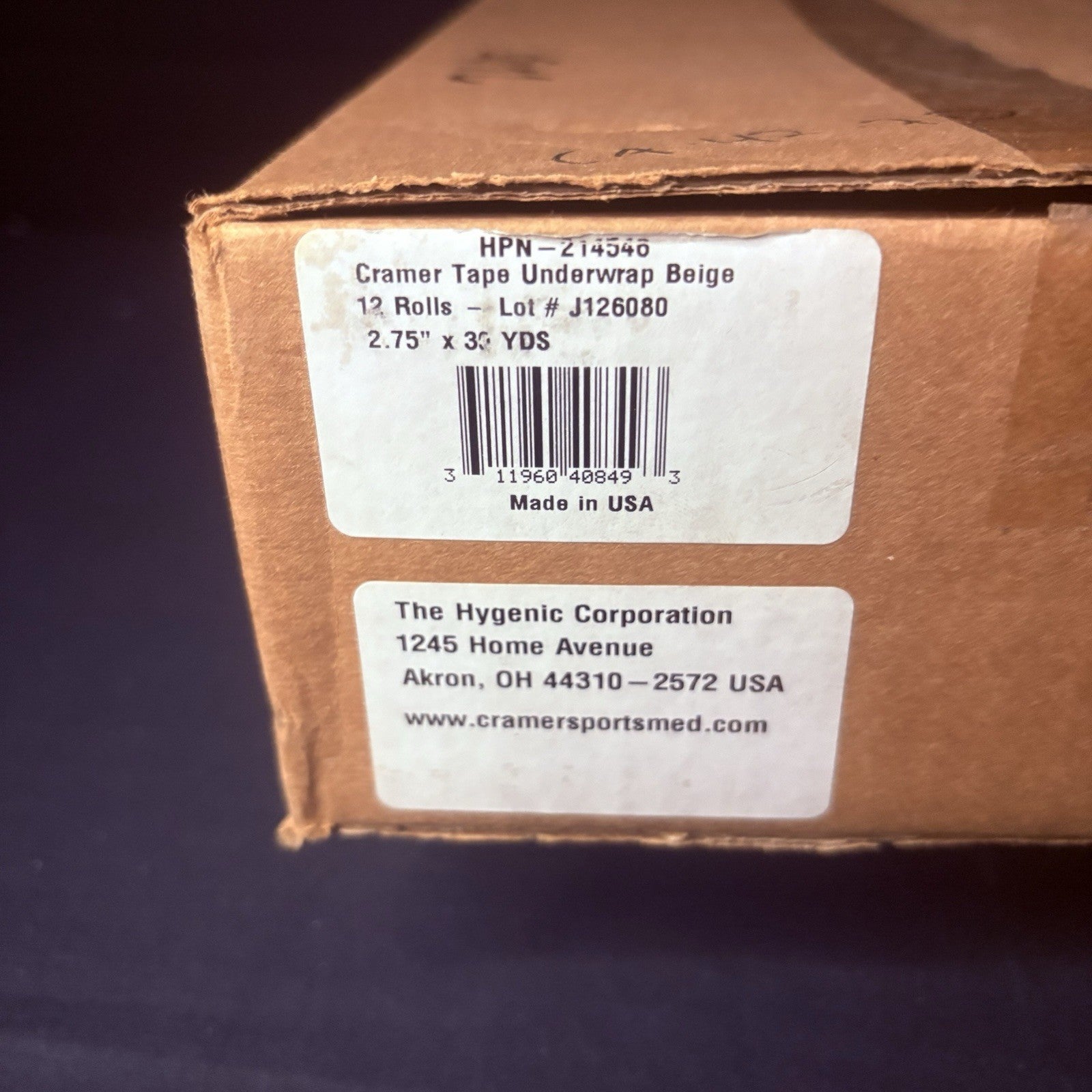 Cramer Tape Underwrap, Sports PreWrap, 3 Rolls, 2.75" X 30 Yard Roll Beige7