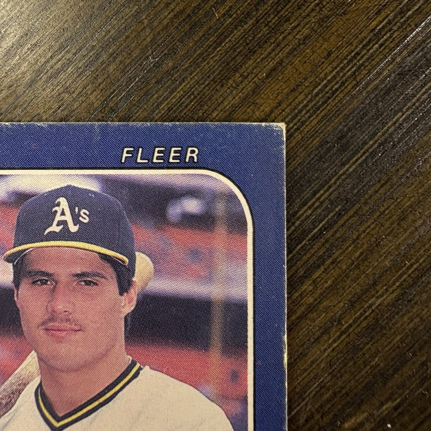 1986 Fleer Eric Plunk/Jose Canseco Rookie Card RC #649 Oakland Athletics 10
