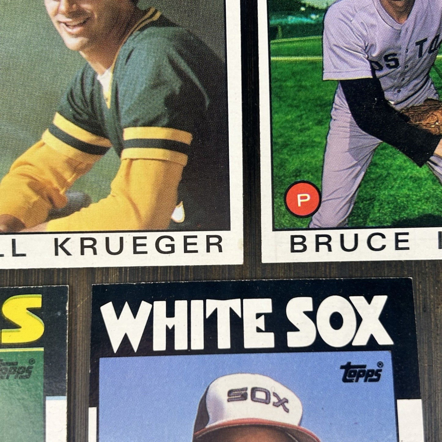 1986 Topps High Grade Cards #623, #58, #117, #429, #657 MLB Baseball (Lot Of 5)8