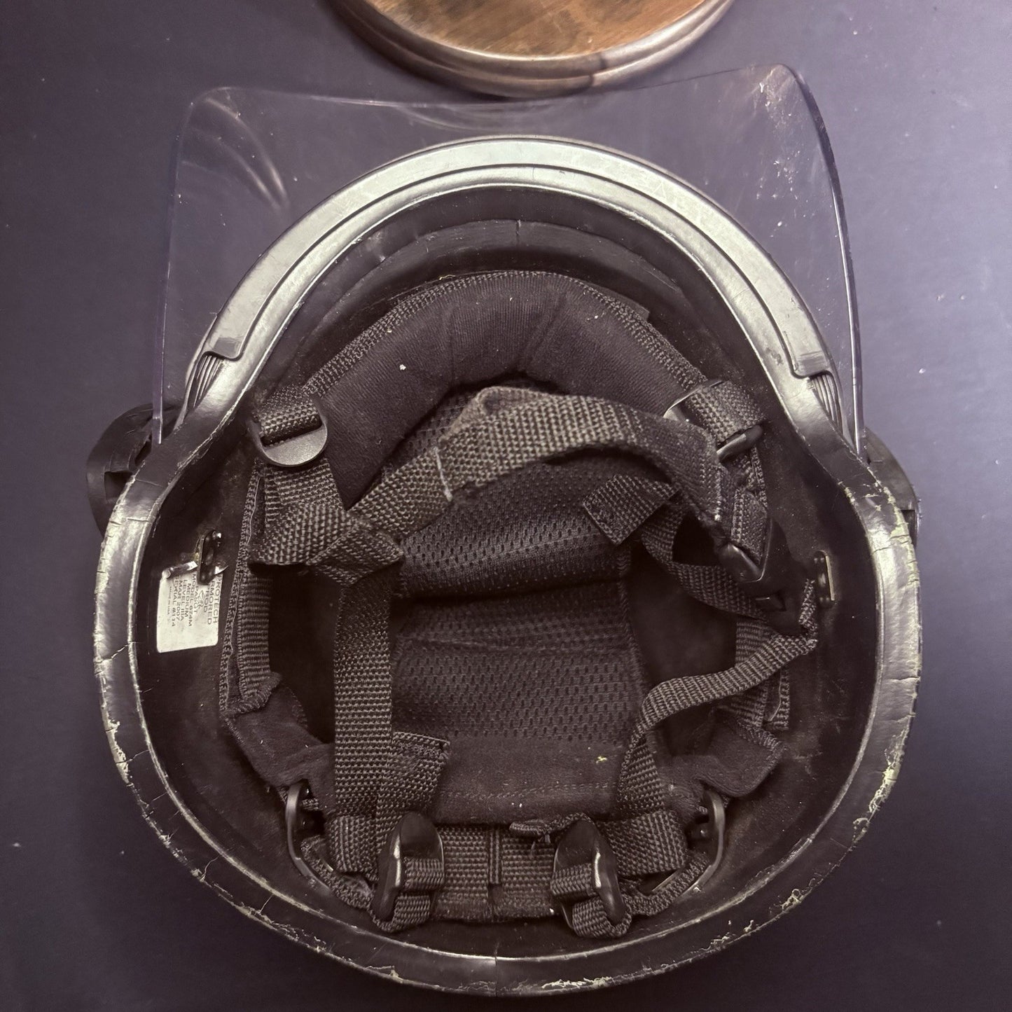 Protech IIIA (3A) Ballistic Helmet (Size Medium) w/ Long Removable Face Shield11