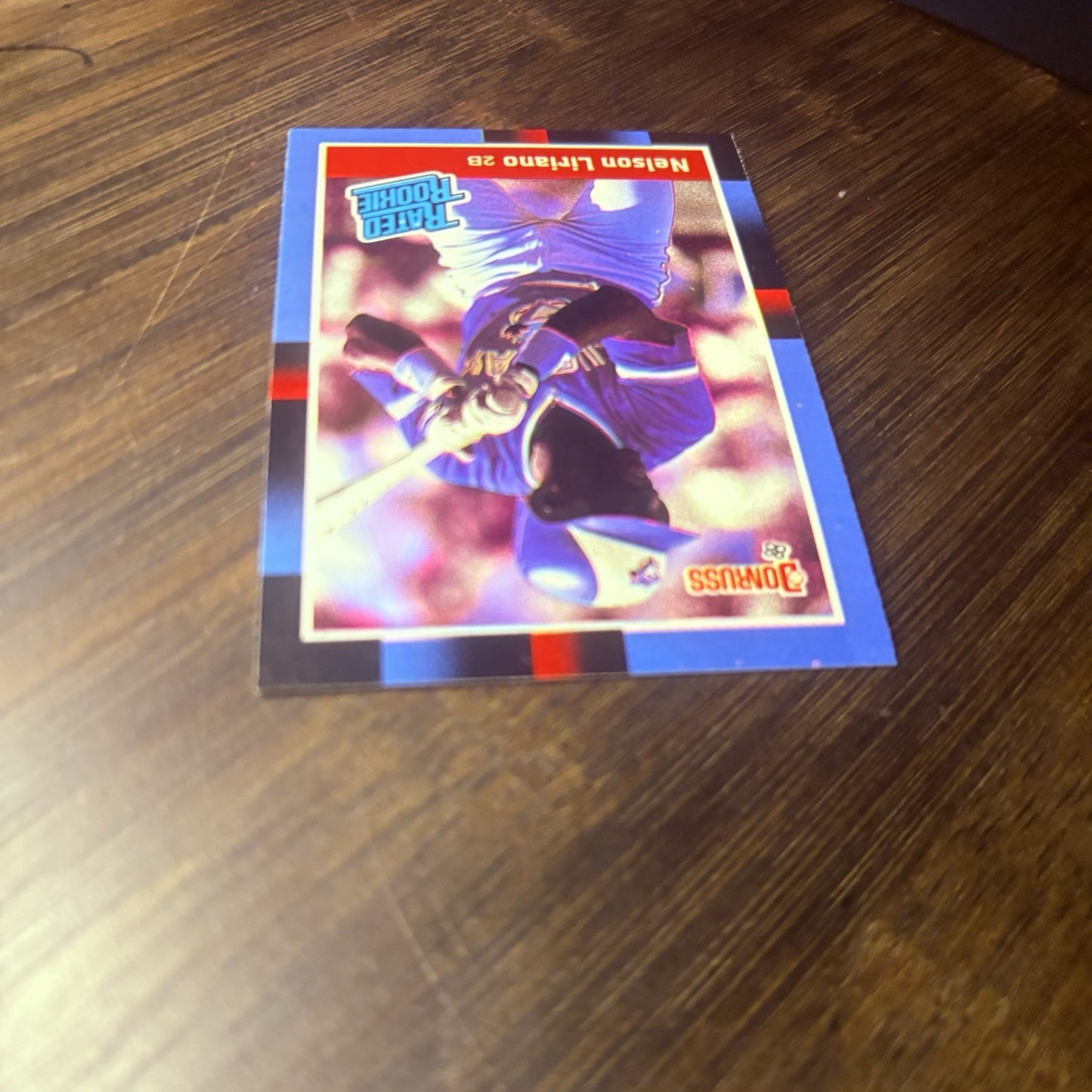 1988 Donruss  Rated Rookie Nelson Liriano #32  Toronto Blue Jays High Grade4