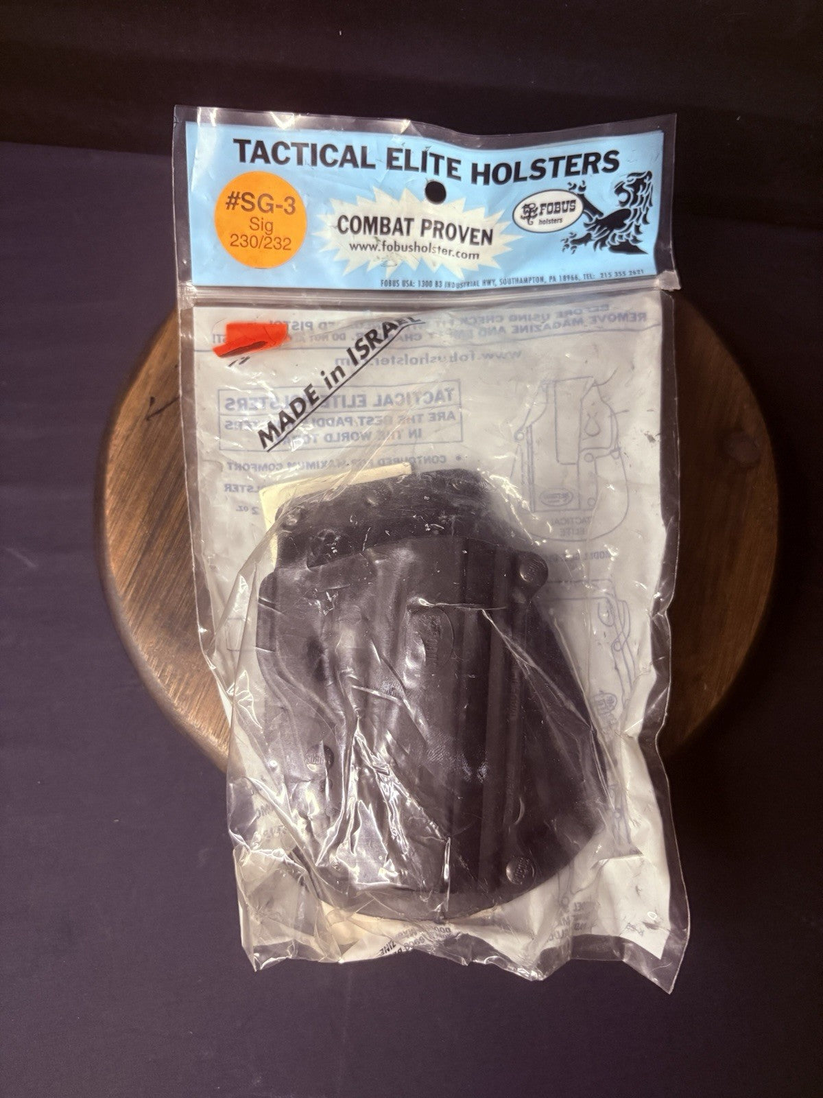 Fobus Paddle Holster for Sig P230 & P232 Right Hand (SG3)3