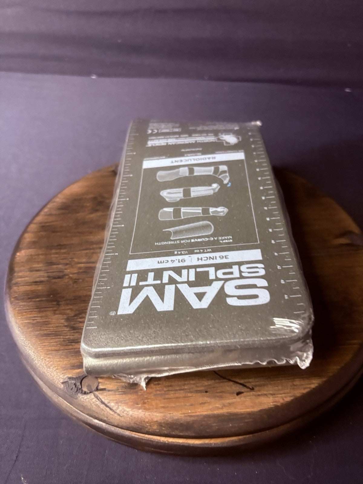 36" SAM Splint II For First Aid Kit, Gray SAM Splints, Army Style for Trauma5