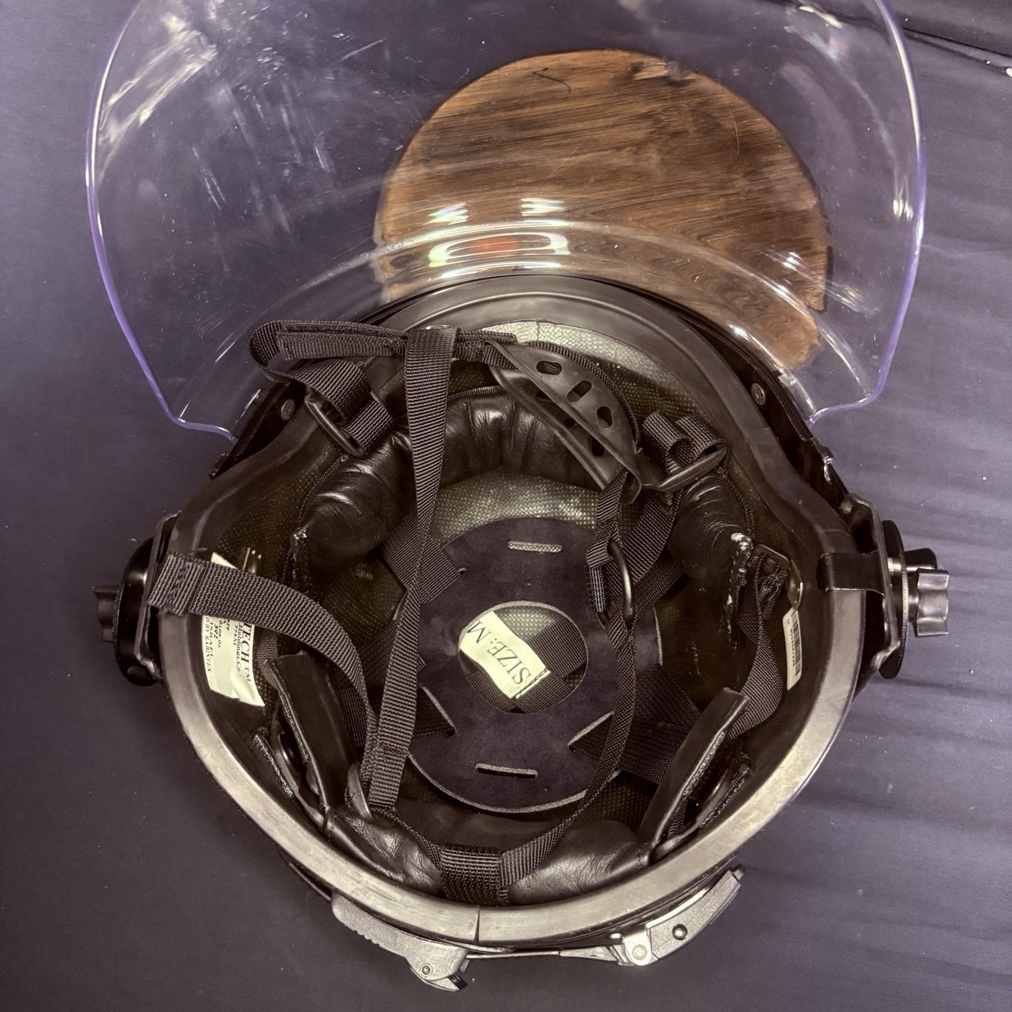 Protech IIIA(3A) Ballistic Helmet Removable Face Shield Size Medium Bullet Proof21