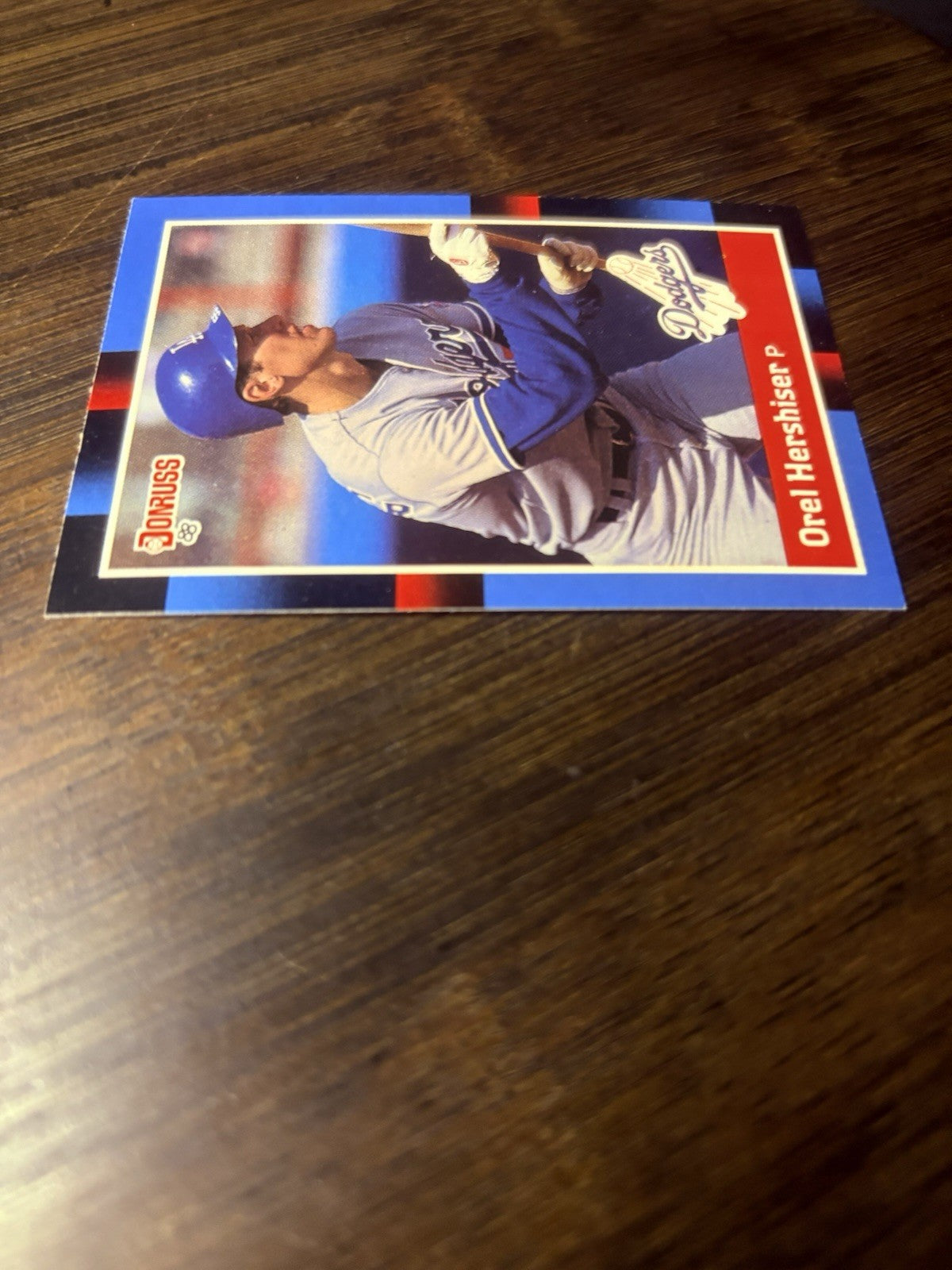Orel Hershiser Pitcher Los Angeles Dodgers Donruss 1988 Card #945
