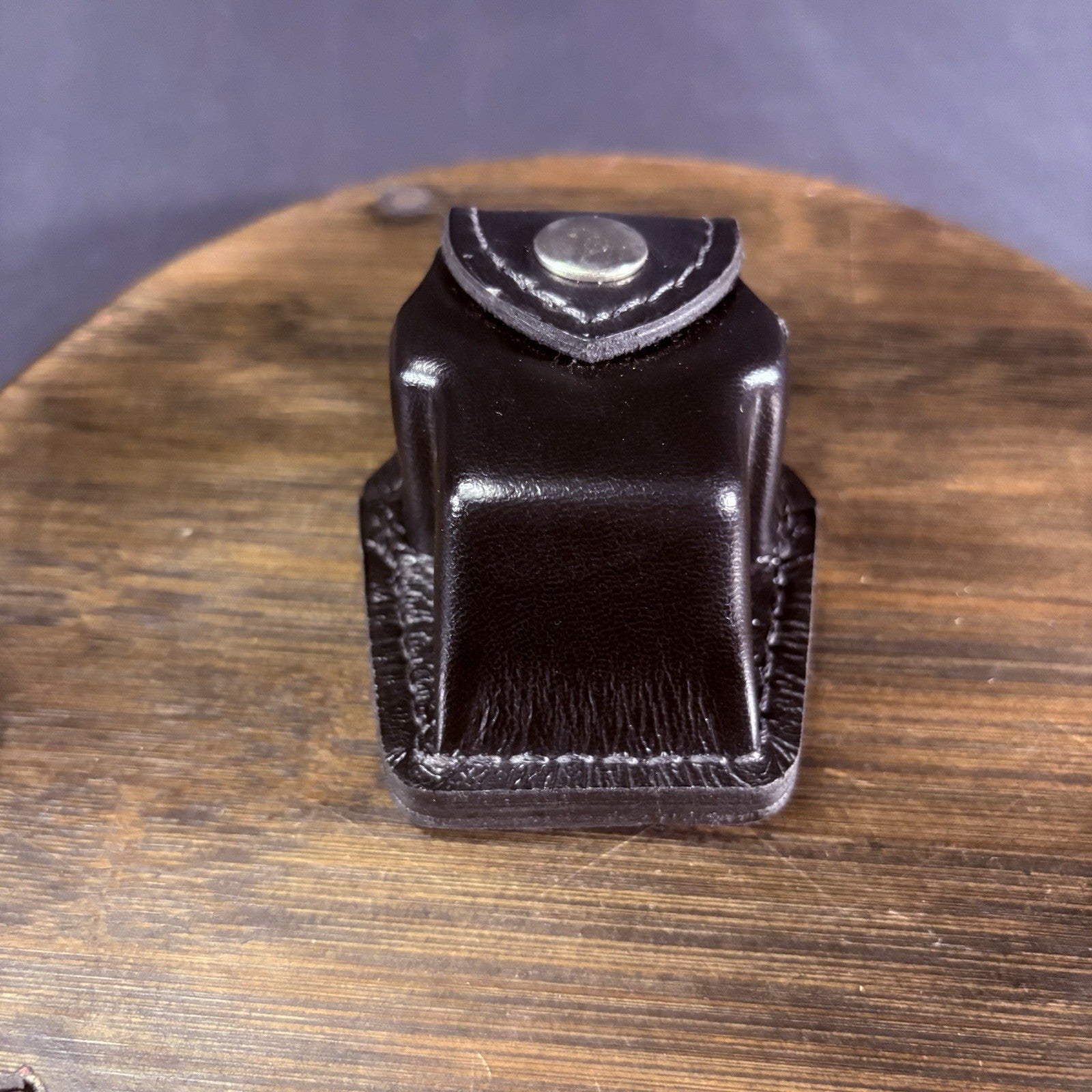 Safariland 307 Taser Cartridge Pouch X26 M26 Black Leather 2.25" Belt Loop4