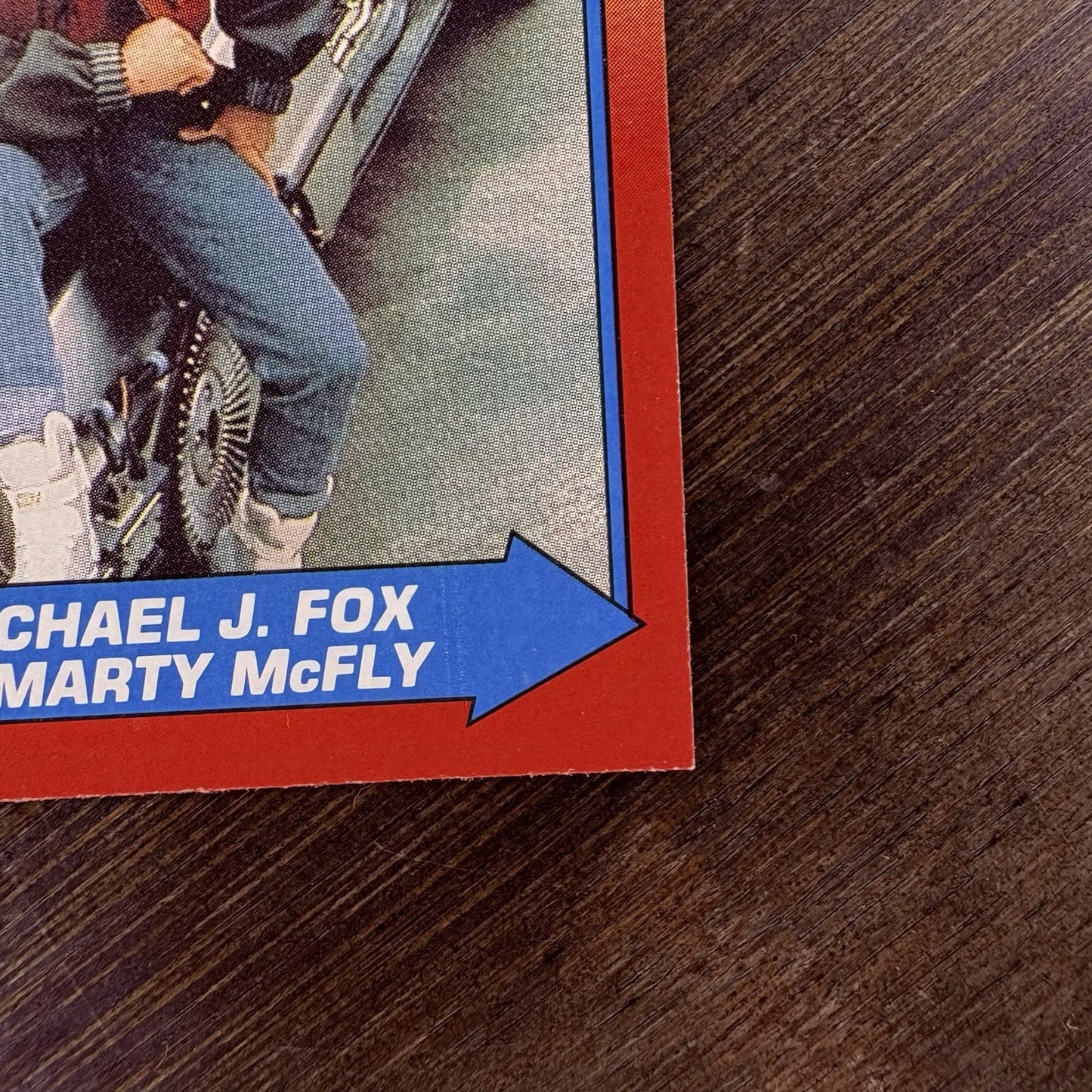 1989 Topps Back to the Future II #87 "Michael J. Fox Is Marty McFly" High Grade3