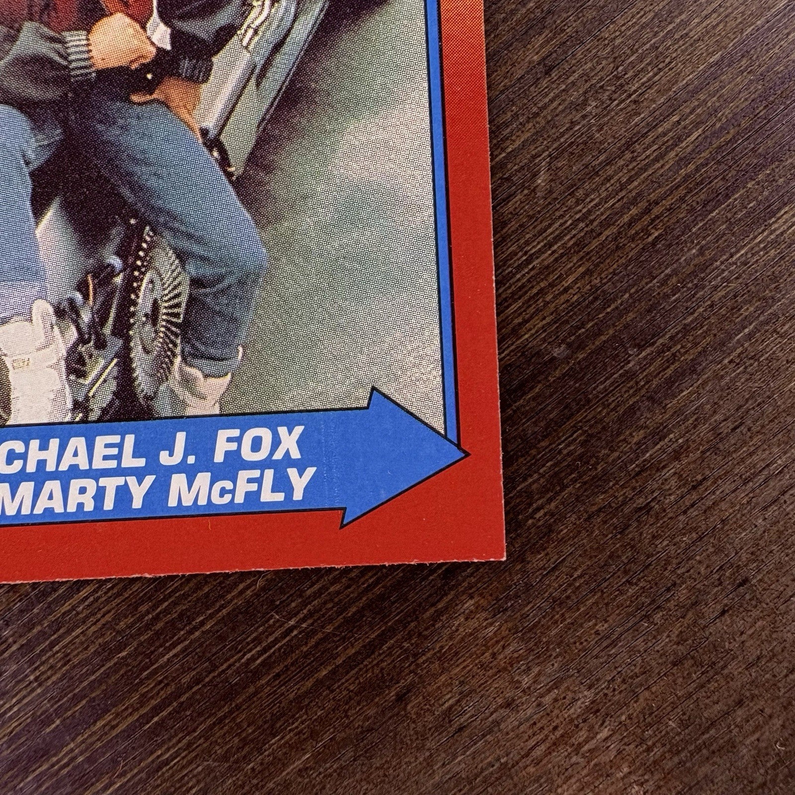 1989 Topps Back to the Future II #87 "Michael J. Fox Is Marty McFly" High Grade3