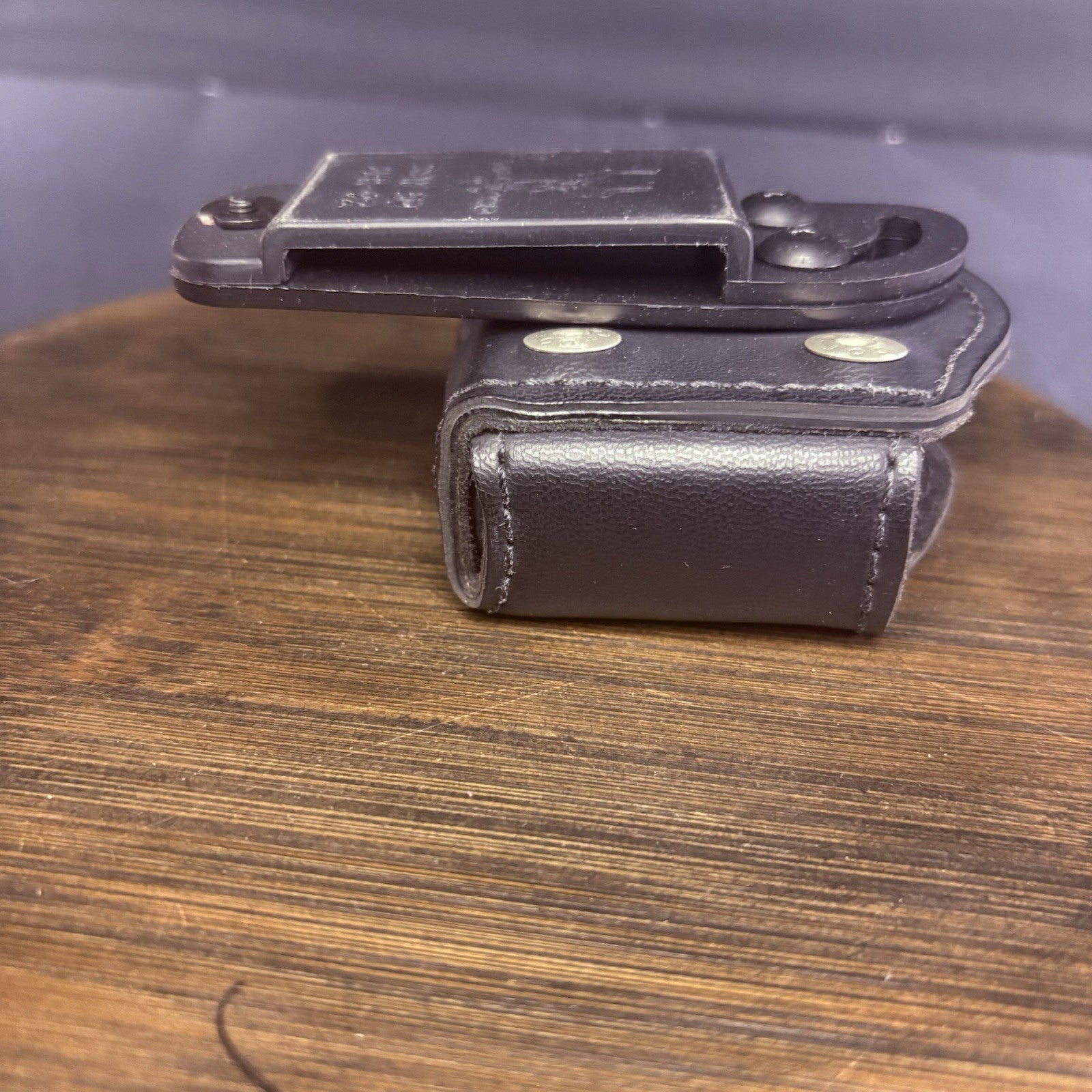 Safariland 177 Double 9mm Competition Magazine Pouch Open Top Basket Weave9