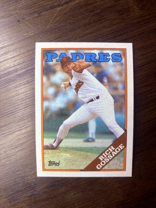 1988 Topps Tiffany Rich Gossage Baseball Cards #170 High Grade See photos0