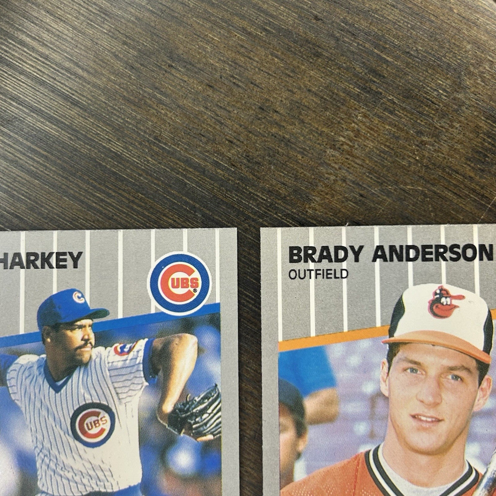 1989 Fleer #532, #427, #606 Baseball Trading Cards Lot Of (3)4