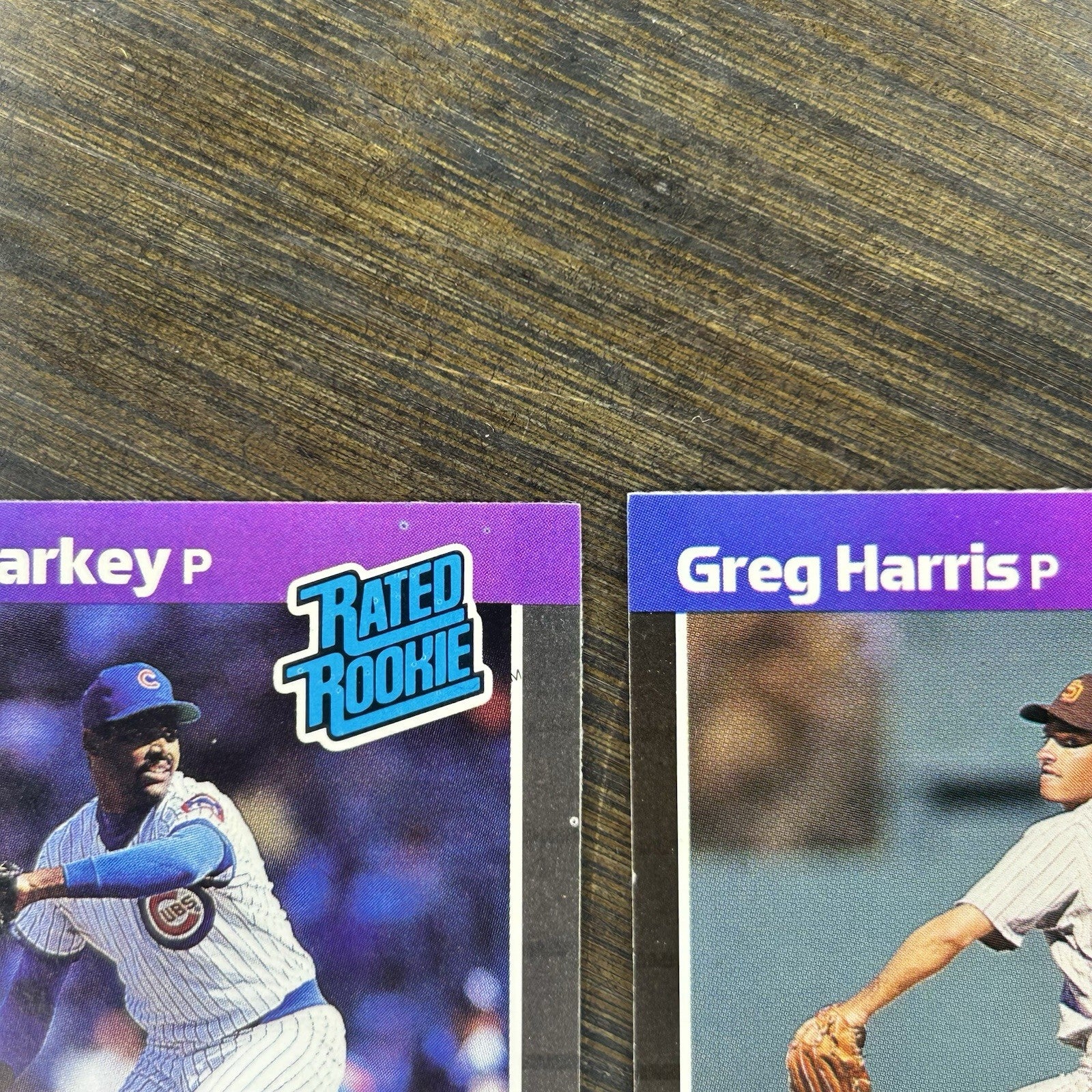 1989 Donruss #43 #34 #44 Rated Rookie Card (Lot Of 3) MLB Baseball Trading Cards3