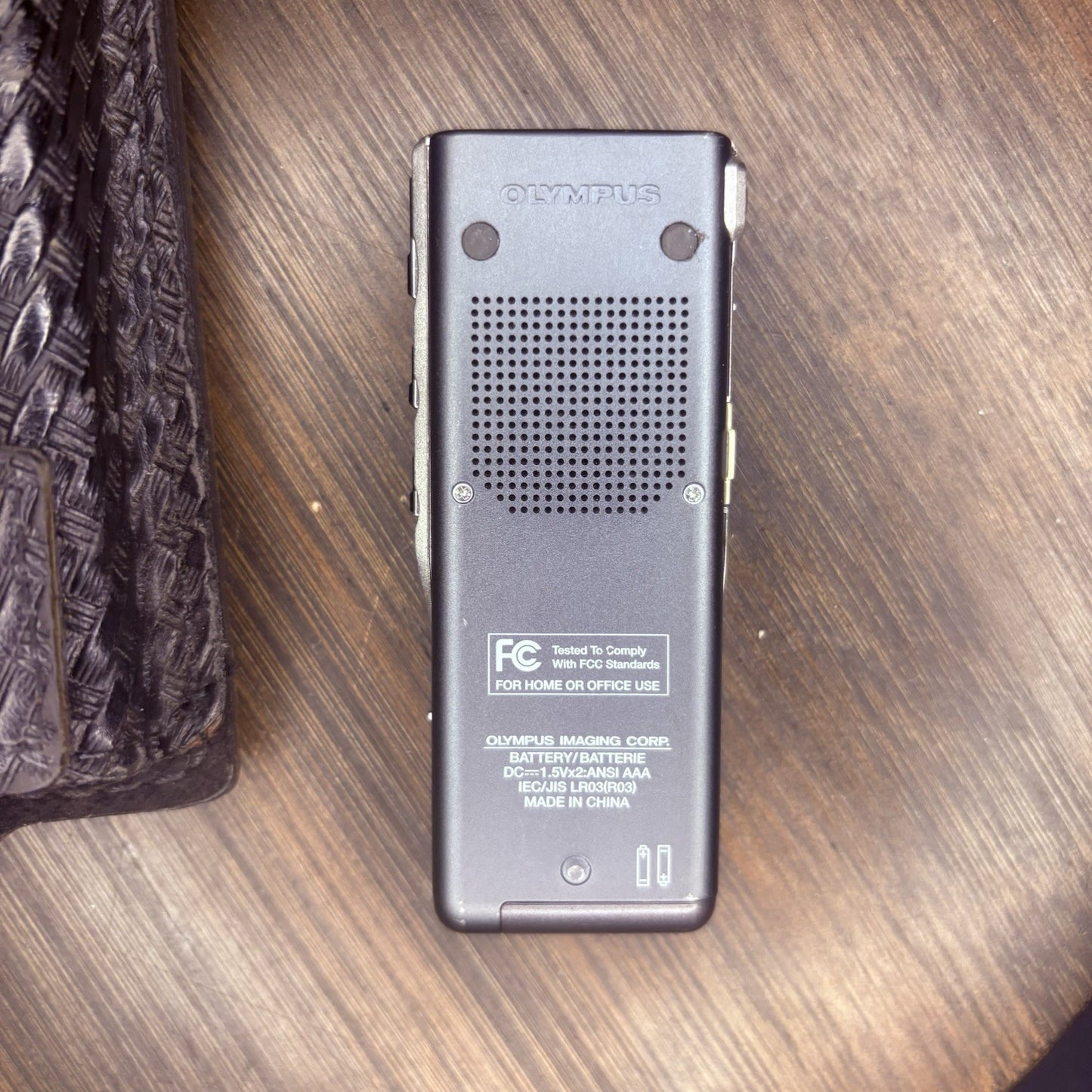Olympus Puma 2/II Voice Recorder w/Leather Case Law Enforcement Police Dictation7