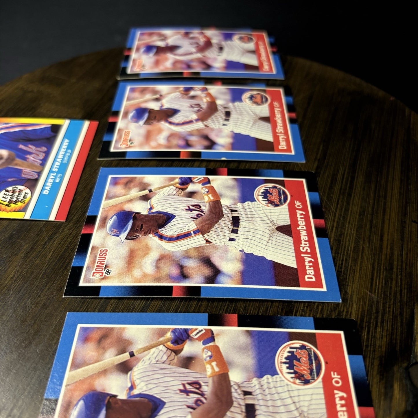 Darryl Strawberry Lot (5) Baseball Cards 1988 Fleer HIGH GRADE New York Mets MLB19