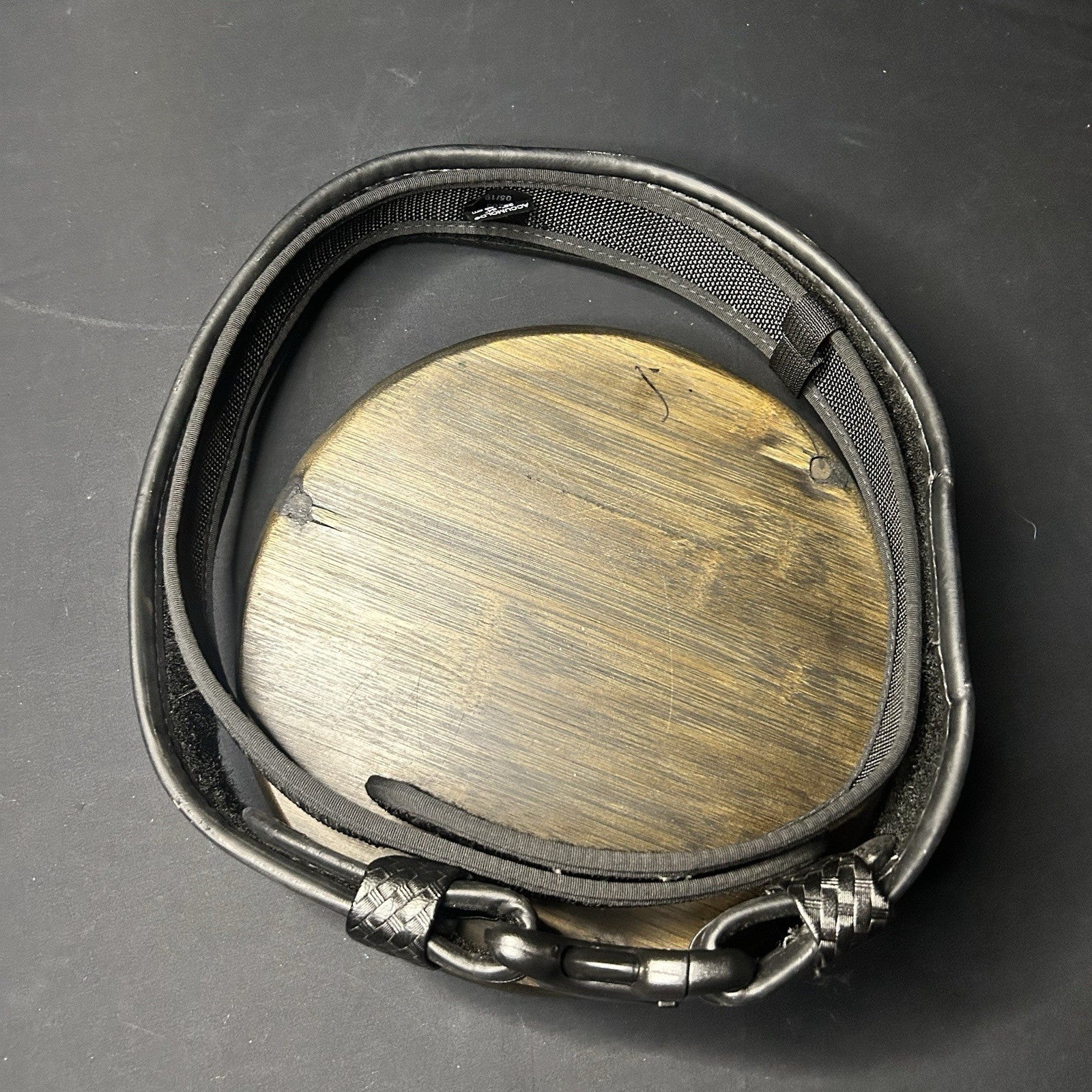 Bianchi Leather Duty Belt Small 28-34” w/Small Inner Belt Accumold Police2