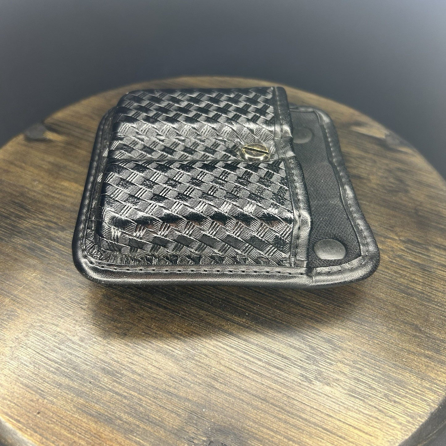 Bianchi Mag Magazine Pouch Open Top Size 2 AccuMold Elite 9mm & .40 Basket Weave2