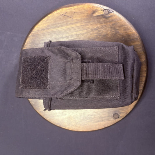 MOLLE Radio Pouch Black Nylon Military Utility Pouch0