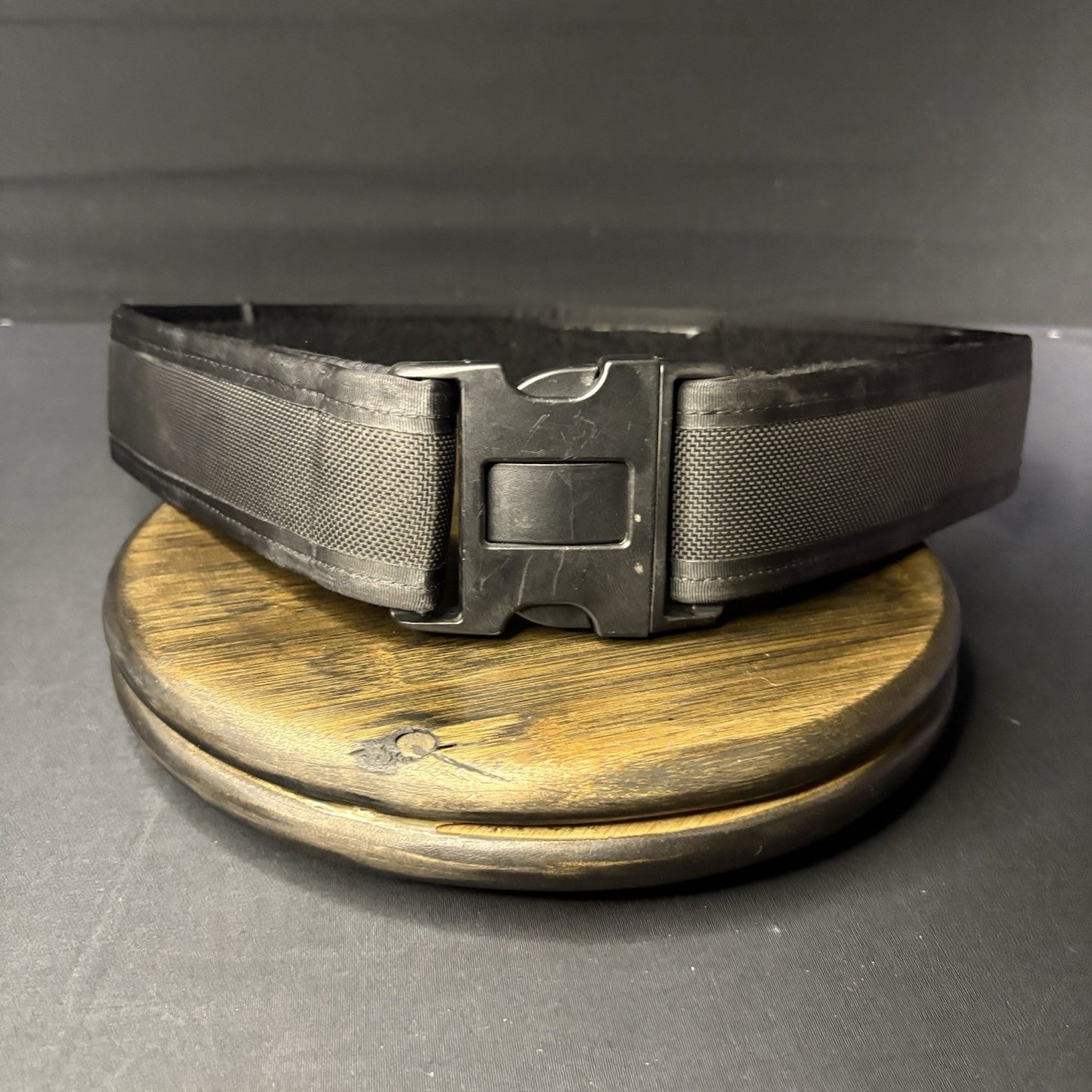 Bianchi Medium AccuMold Duty Belt - Black Waist Size 34"- 40" Excellent Preowned0