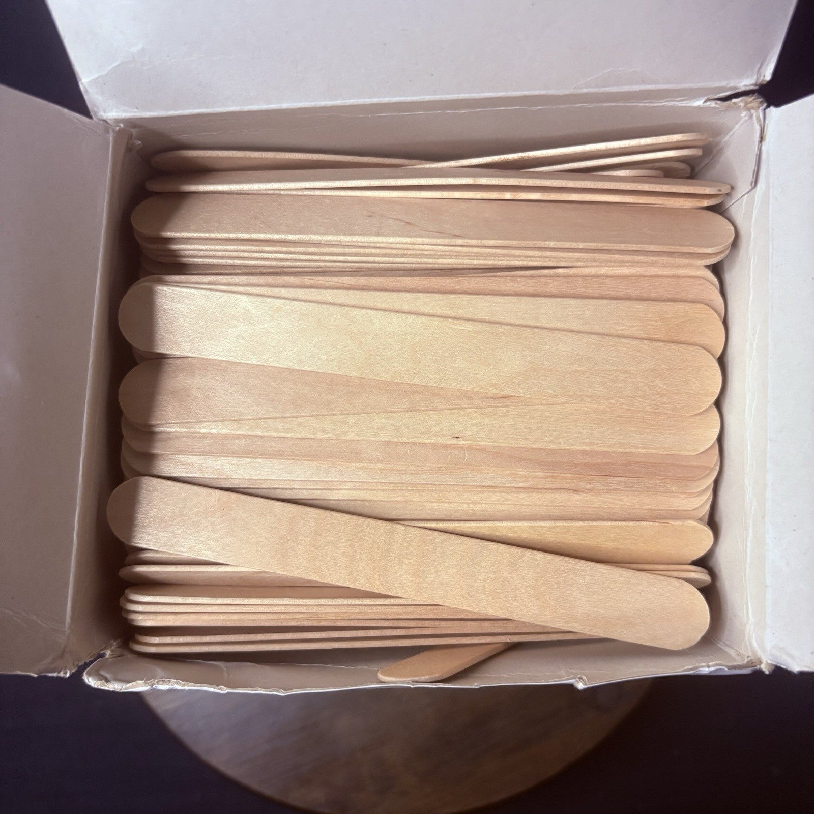 424 McKesson Non-Sterile Wooden Tongue Depressors 6” Senior Craft Tattoo Sticks1