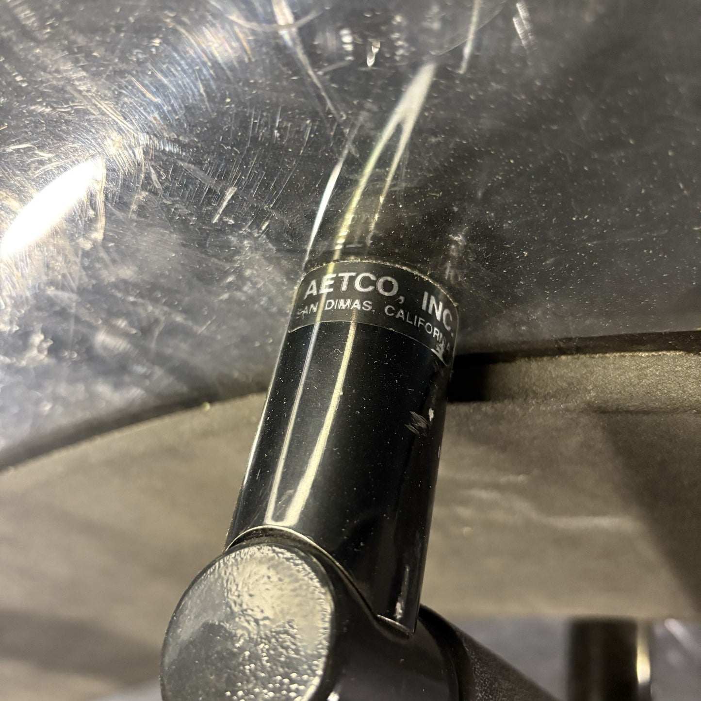 AETCO Police Riot Shield U.S.A. Made With Small Crack9