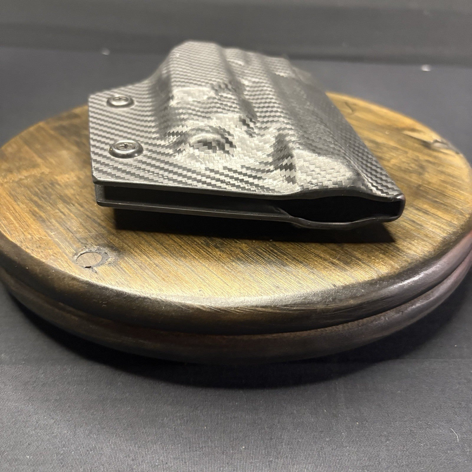 S&W 5906 Holster w/Flashlight Carbon Fiber Smith and Wesson 5906 No Clip Or Loop9