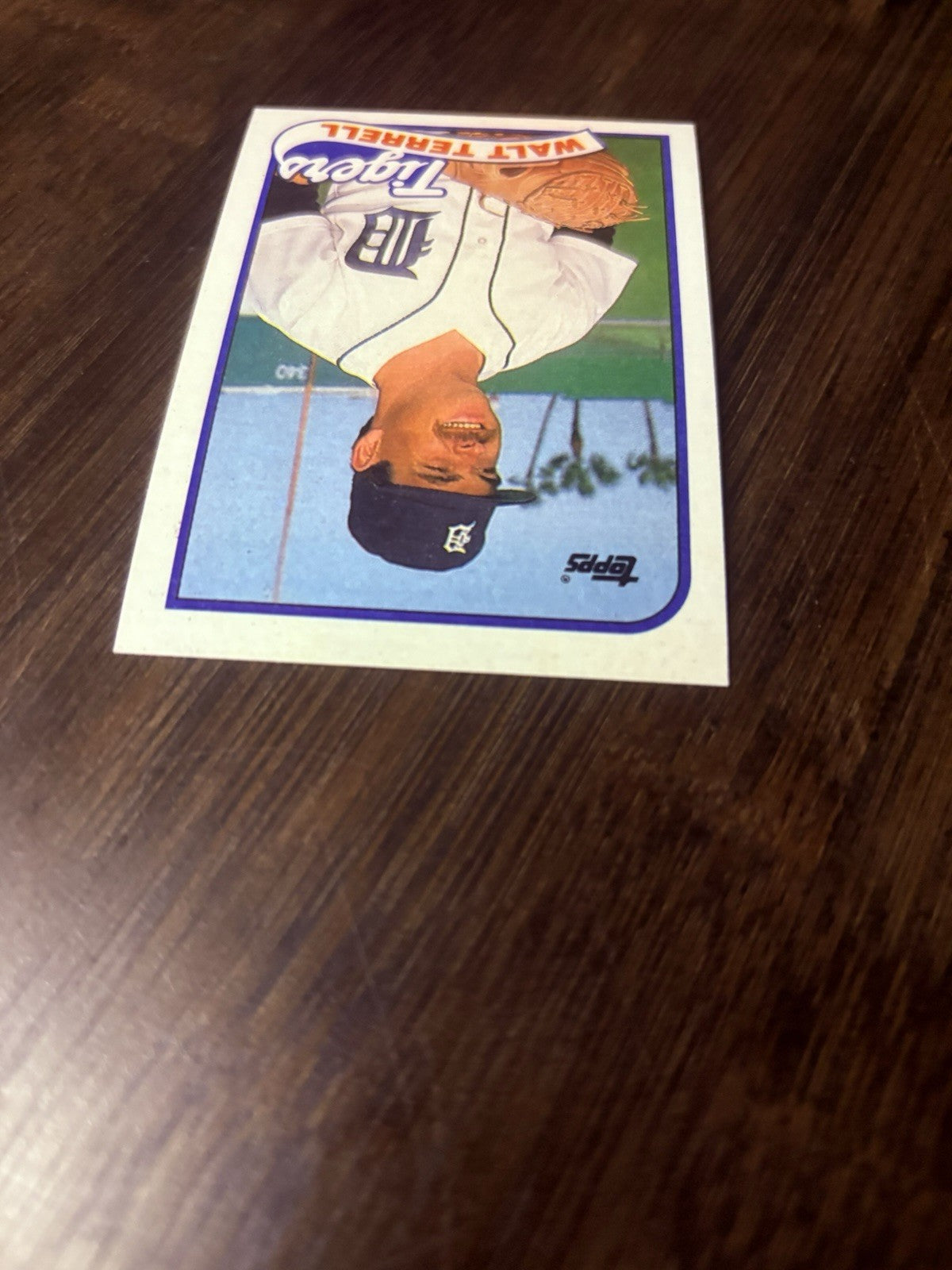 1989 Topps #127 Walt Terrell Tigers 8 High Grade See Photos4