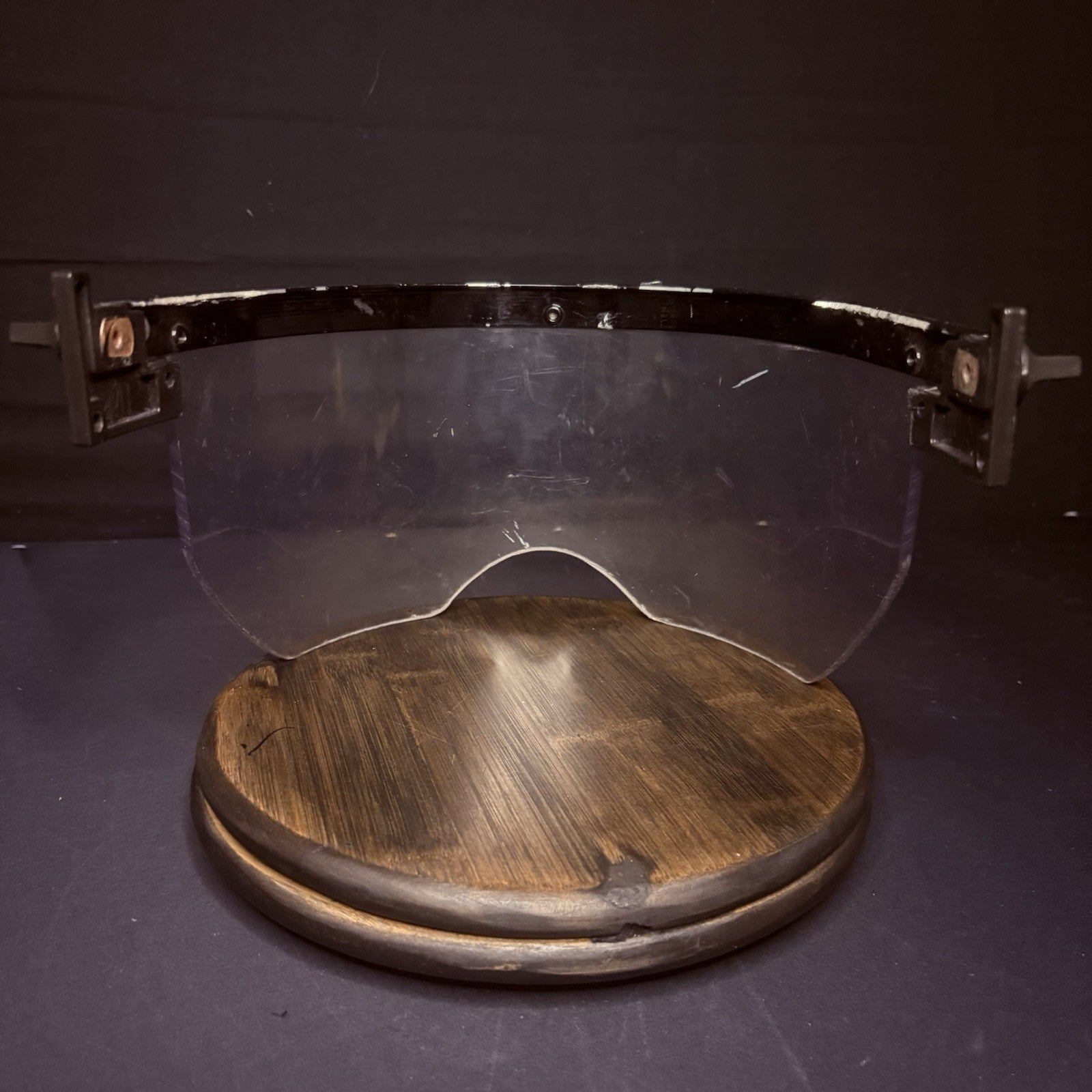 Face Shield For Ballistic Helmet (With Mounts) Removable, Special Cut3