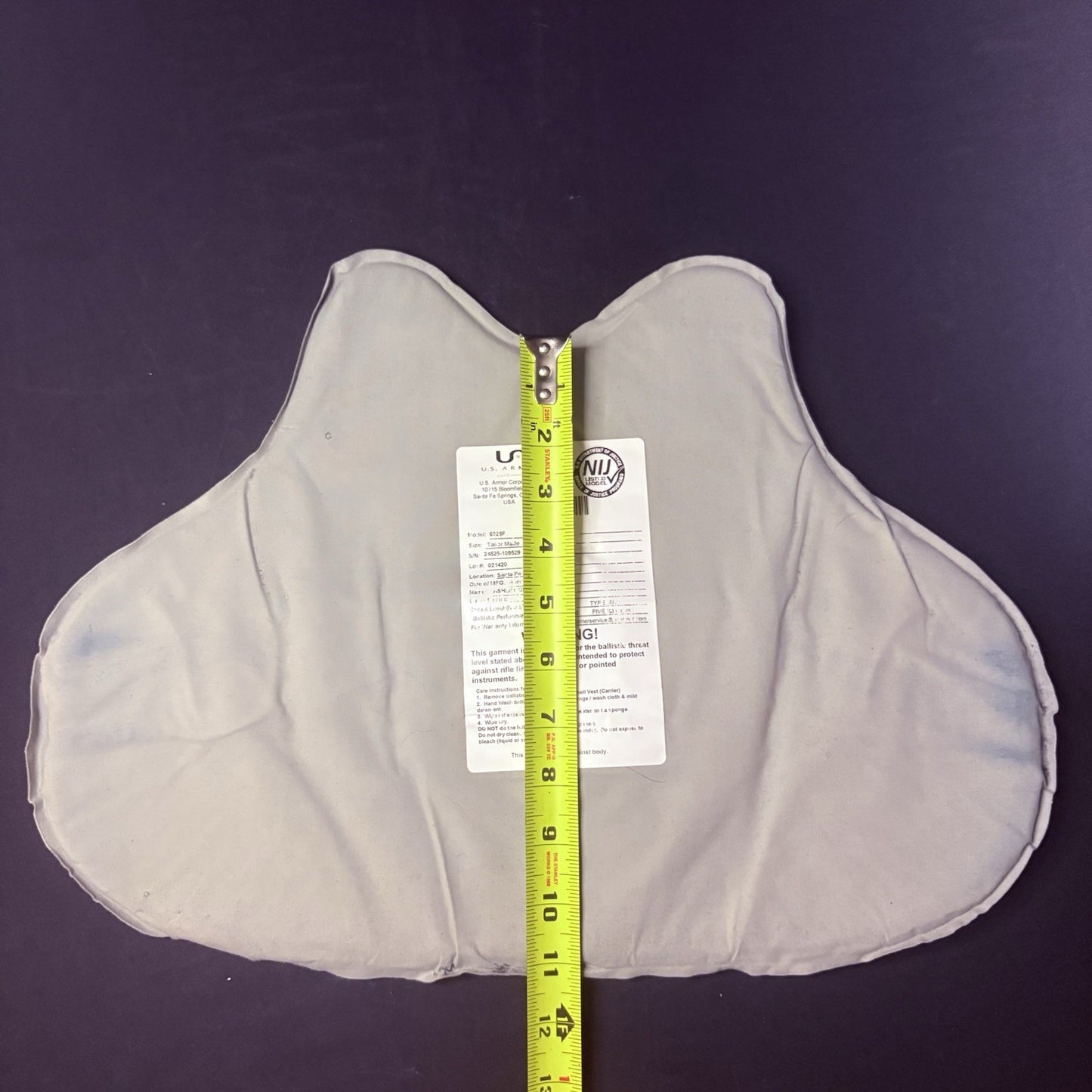 US Armor 3A Bullet Proof Vest Size FEMALE SMALL Ballistic IIIA Concealable10