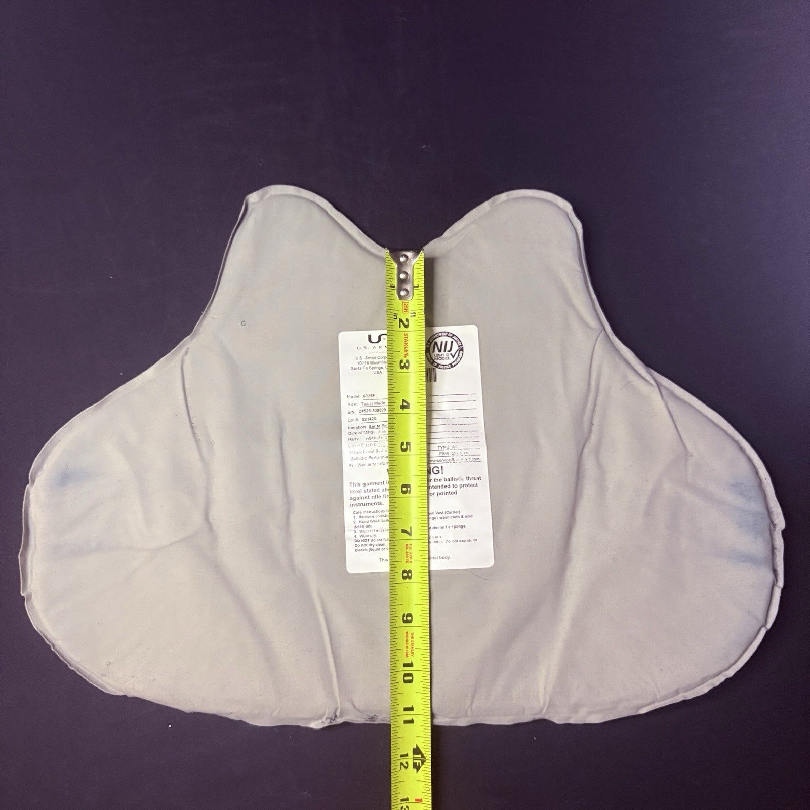 US Armor 3A Bullet Proof Vest Size FEMALE SMALL Ballistic IIIA Concealable10