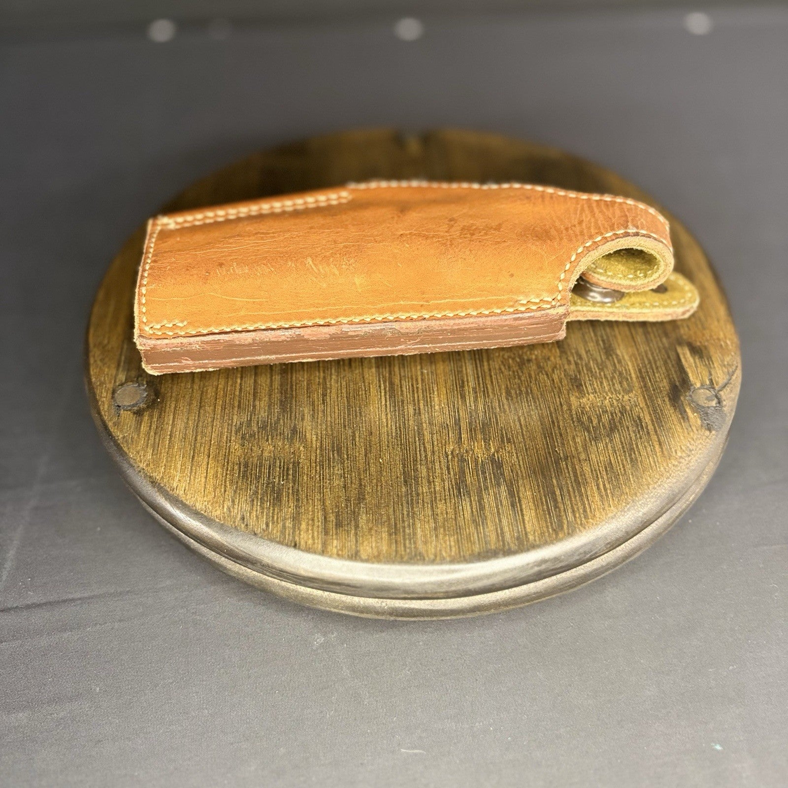 Safariland #2 Brown Leather Holster For Colt G Pistols 2 1/4" Belt Loop RH4