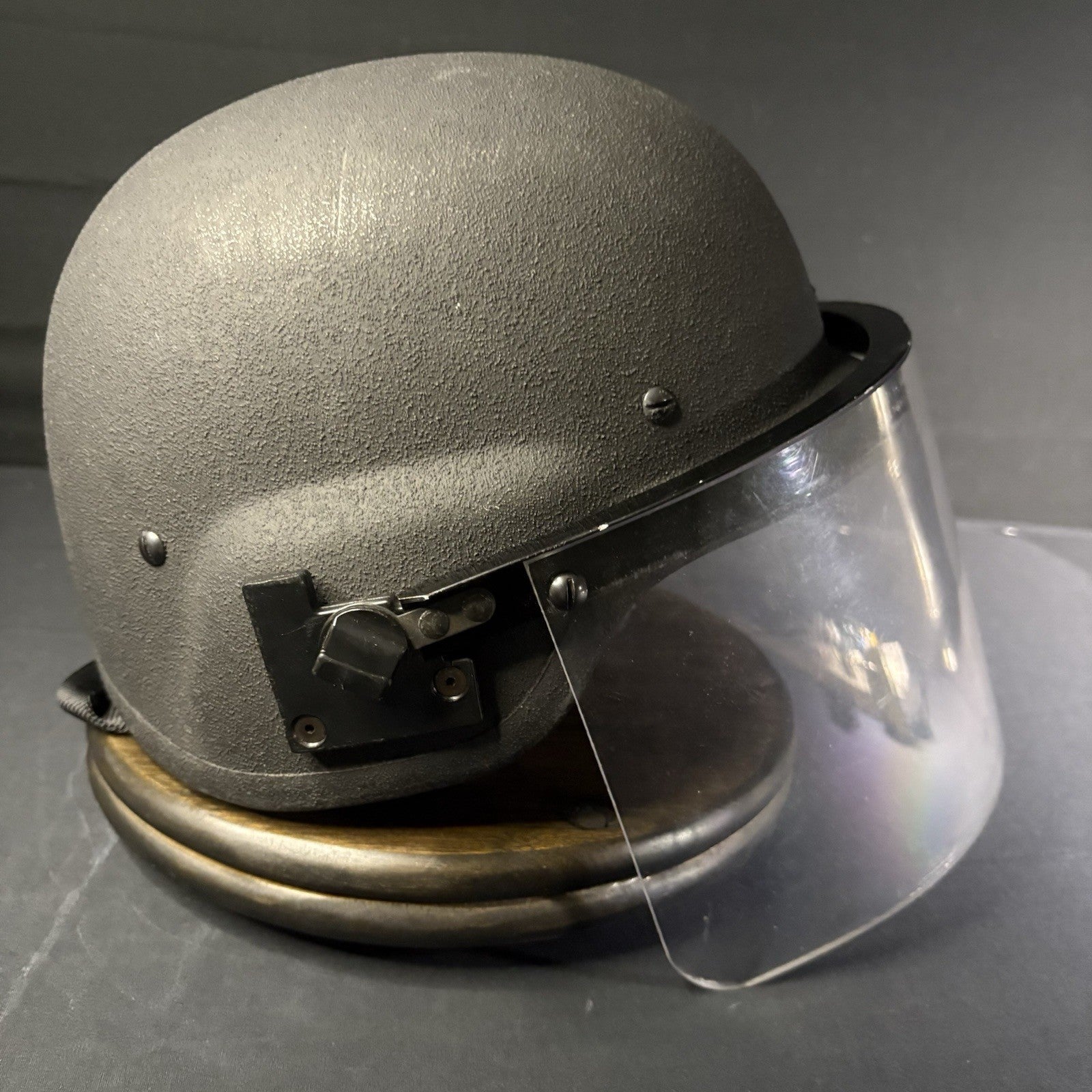 Ballistic IIIA (3A) Helmet w/ Removable Face Shield USA Made Large Bullet Proof11
