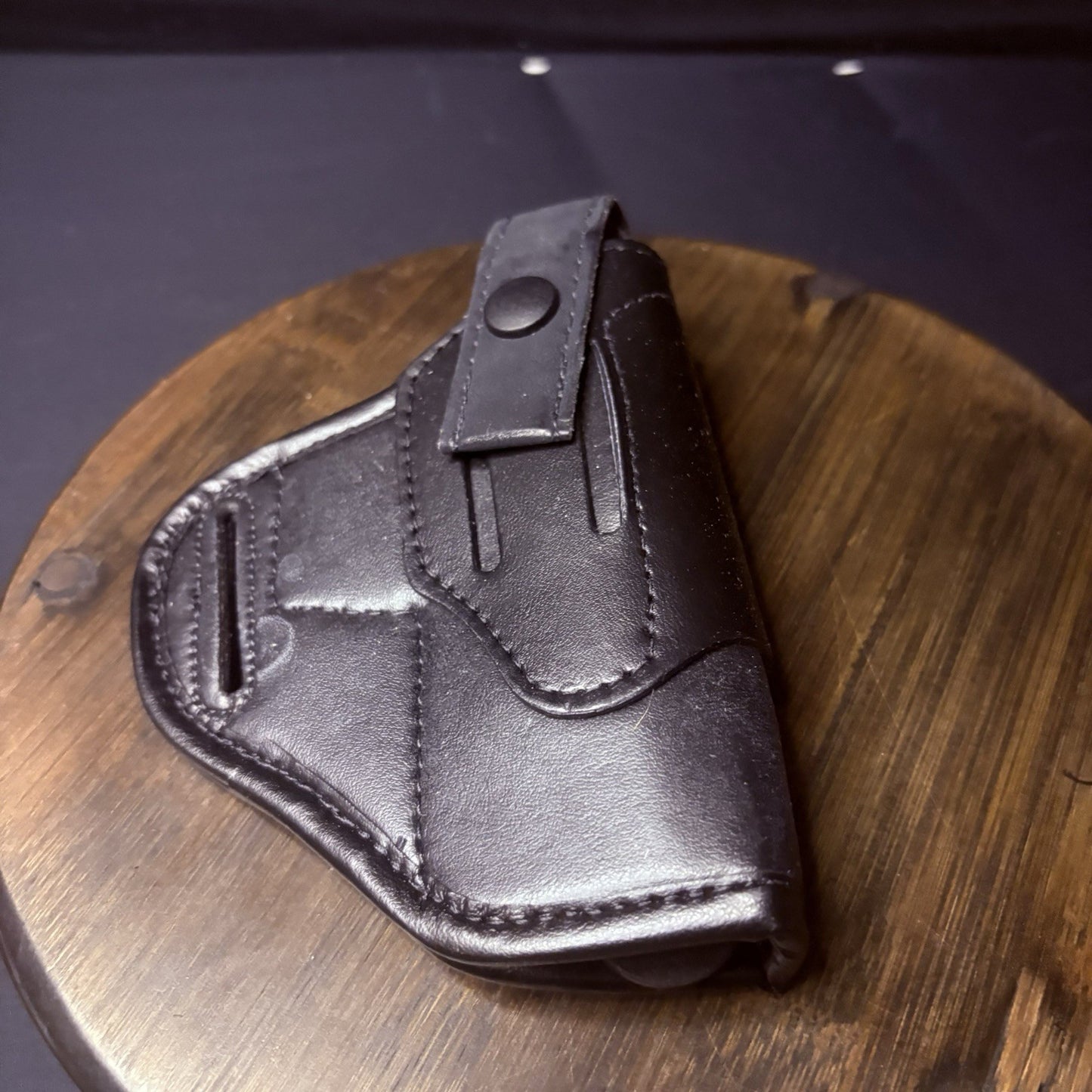 Uncle Mikes Mirage Large Auto Holster Leather OWB Pistol 3 1/4"4 1/2" Barrel7