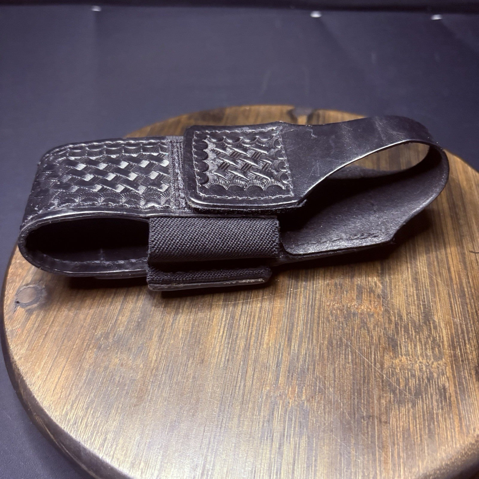 AKER Universal Phone/ Radio Holder w/Clip 6.5" x 3" 1 3/4" Basket Weave (688U)5