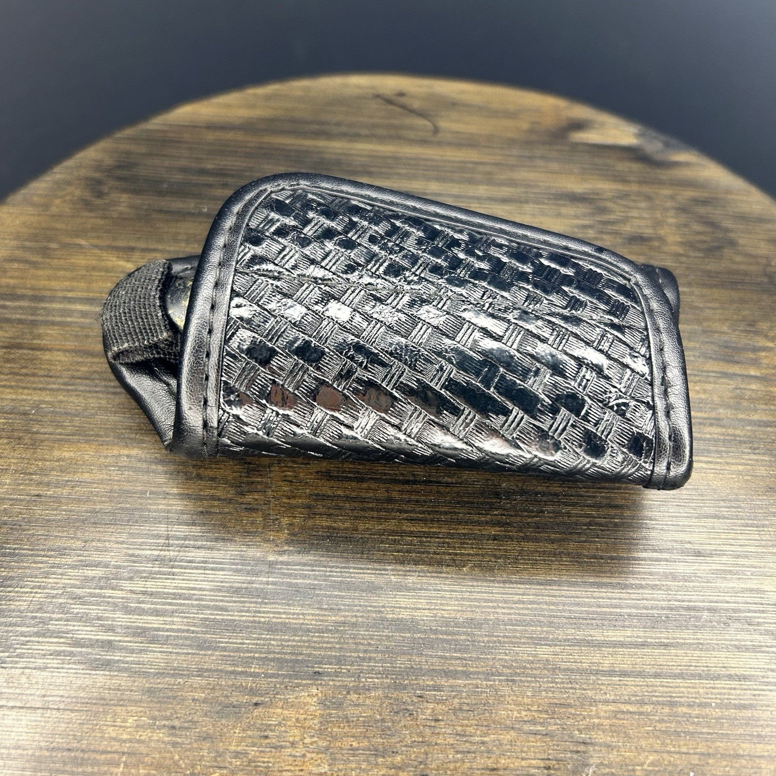 Bianchi Quiet Key Holder 7916 Part No. 22119 AccuMold Elite Basketweave Black4