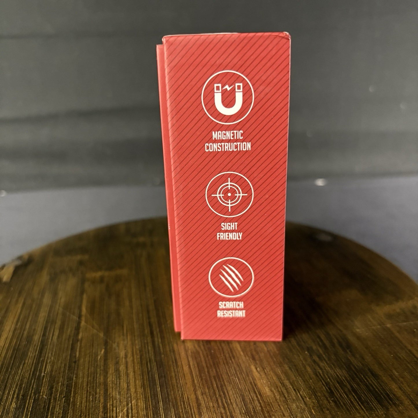 Magnetic Gun Mount For Shotgun, Rifle, Handgun Holds 45lbs Blikked Up Flat Mount3