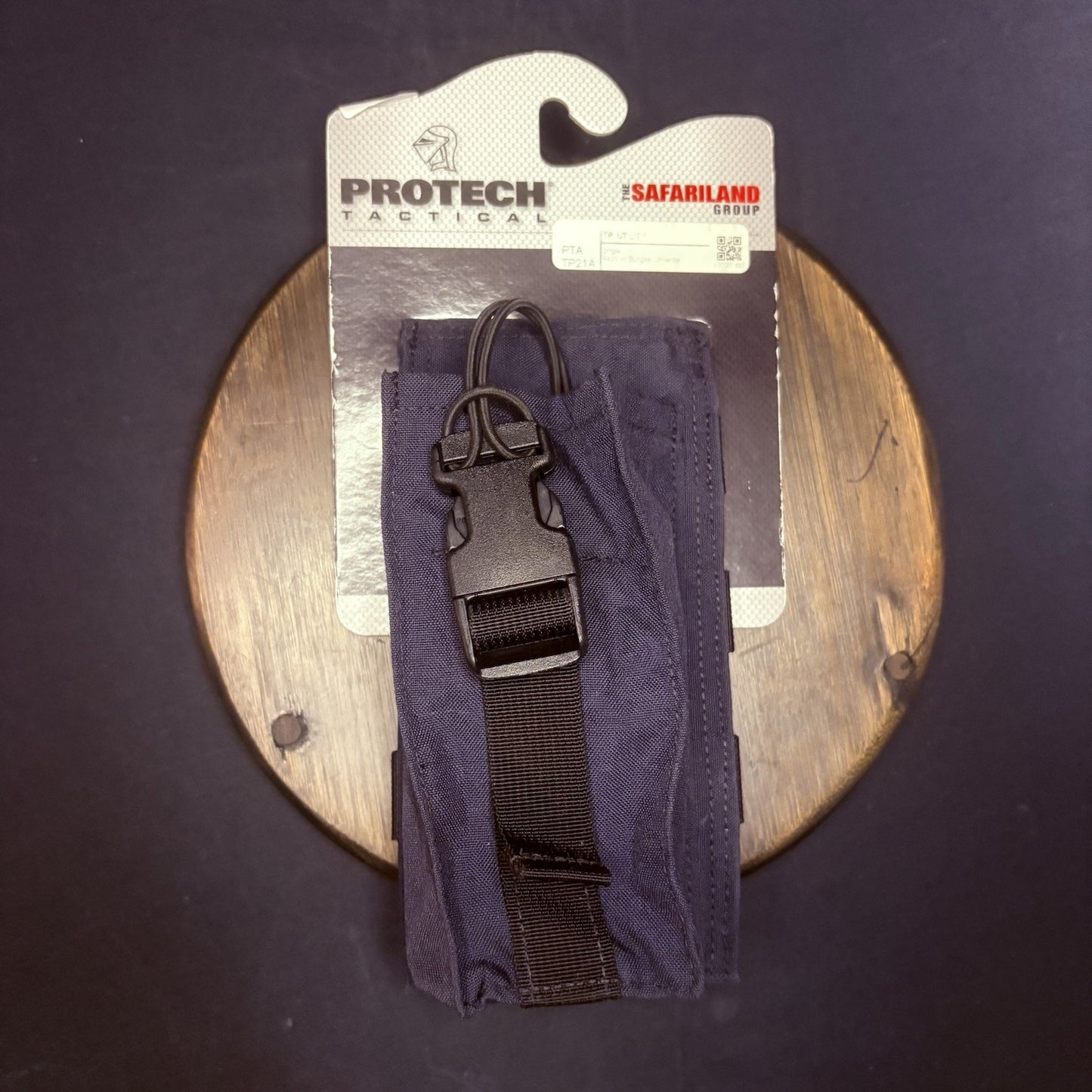Safariland Protech TP21A NAVY Universal Radio Pouch w/ Bungee Closure Universal0
