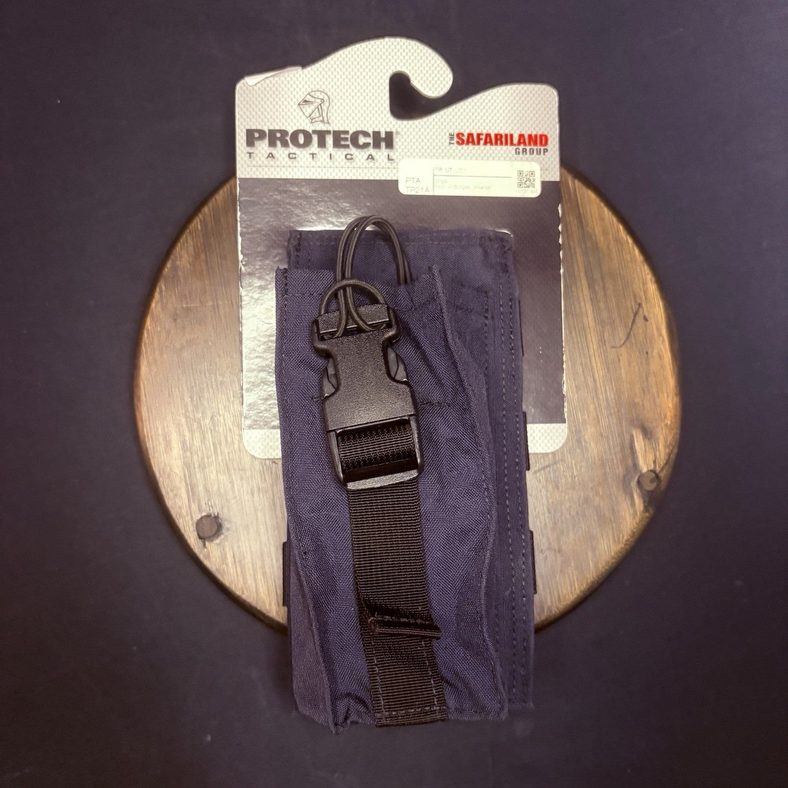 Safariland Protech TP21A NAVY Universal Radio Pouch w/ Bungee Closure Universal0