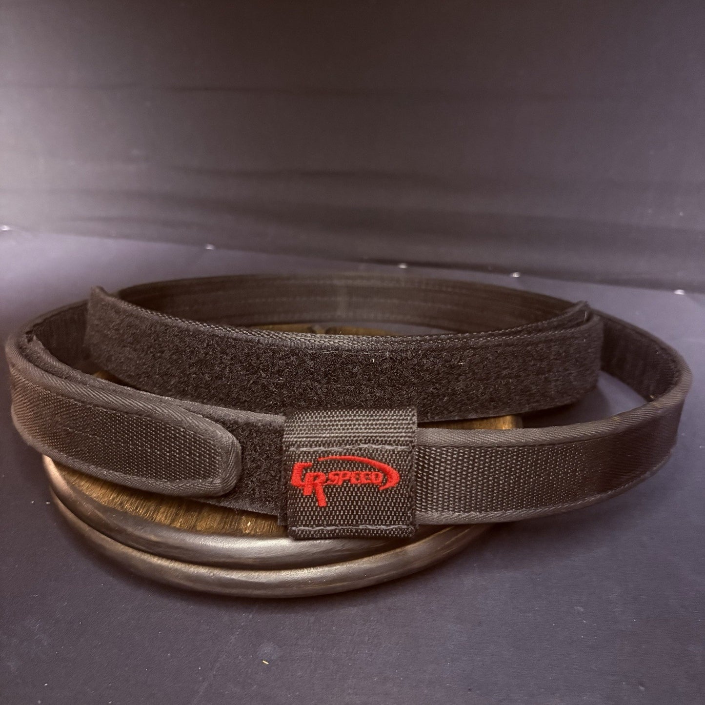 CR Speed Competition Belt Size 44" w/Outer and Inner Belt, Hook-and-Loop2