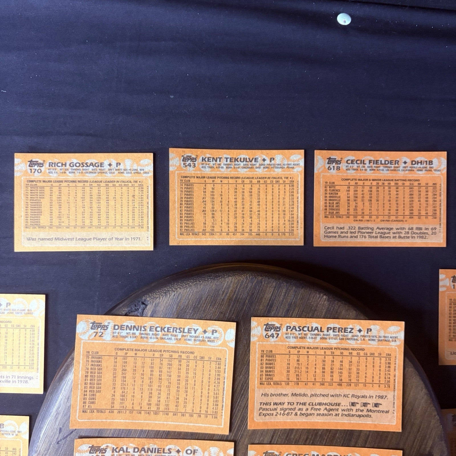 1988 TOPPS High Grade Baseball Card Lot Of 3518