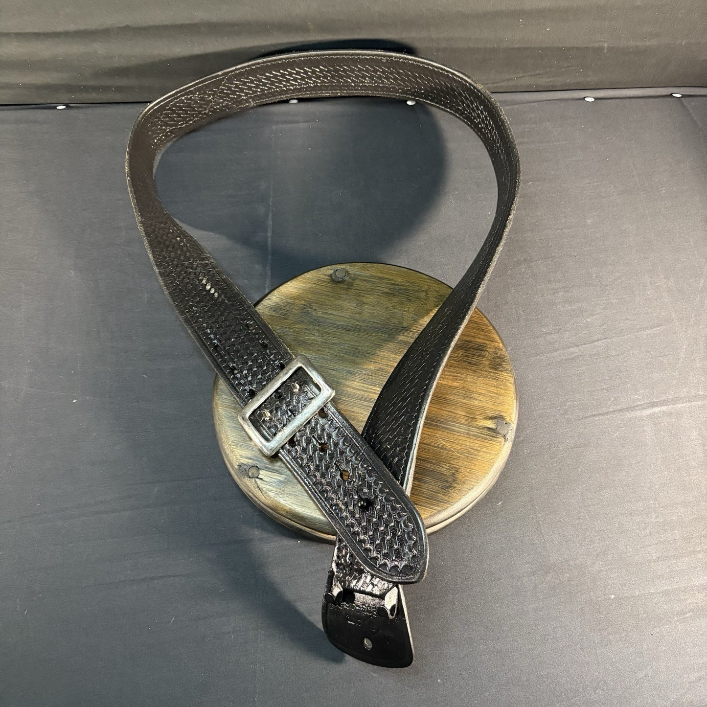 Aker Duty Belt Size 46” Sam Browne Leather ~USA Made~ Model: B03-468