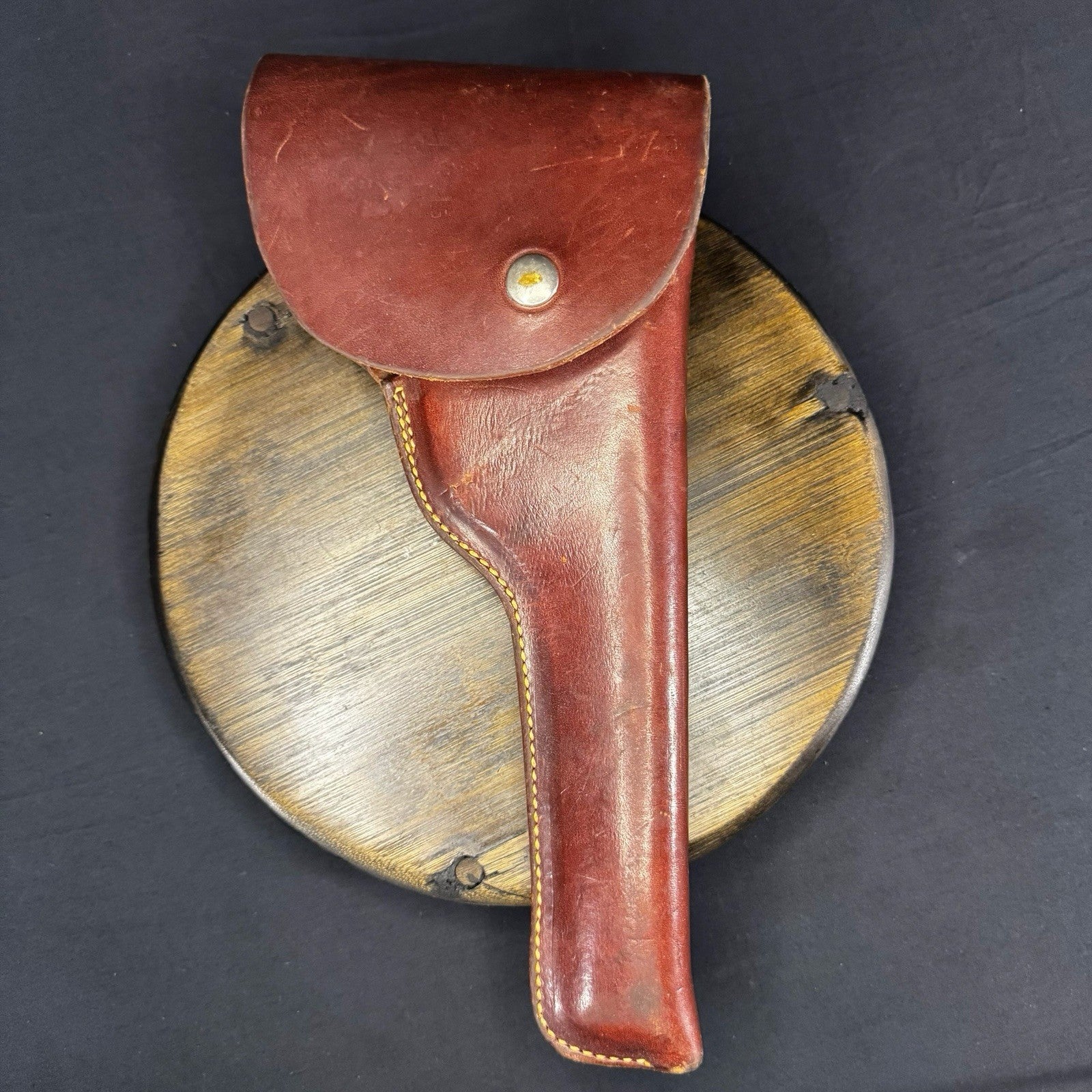 Kelly’s Oakland Calif. Model 98 Leather Revolver Holster0