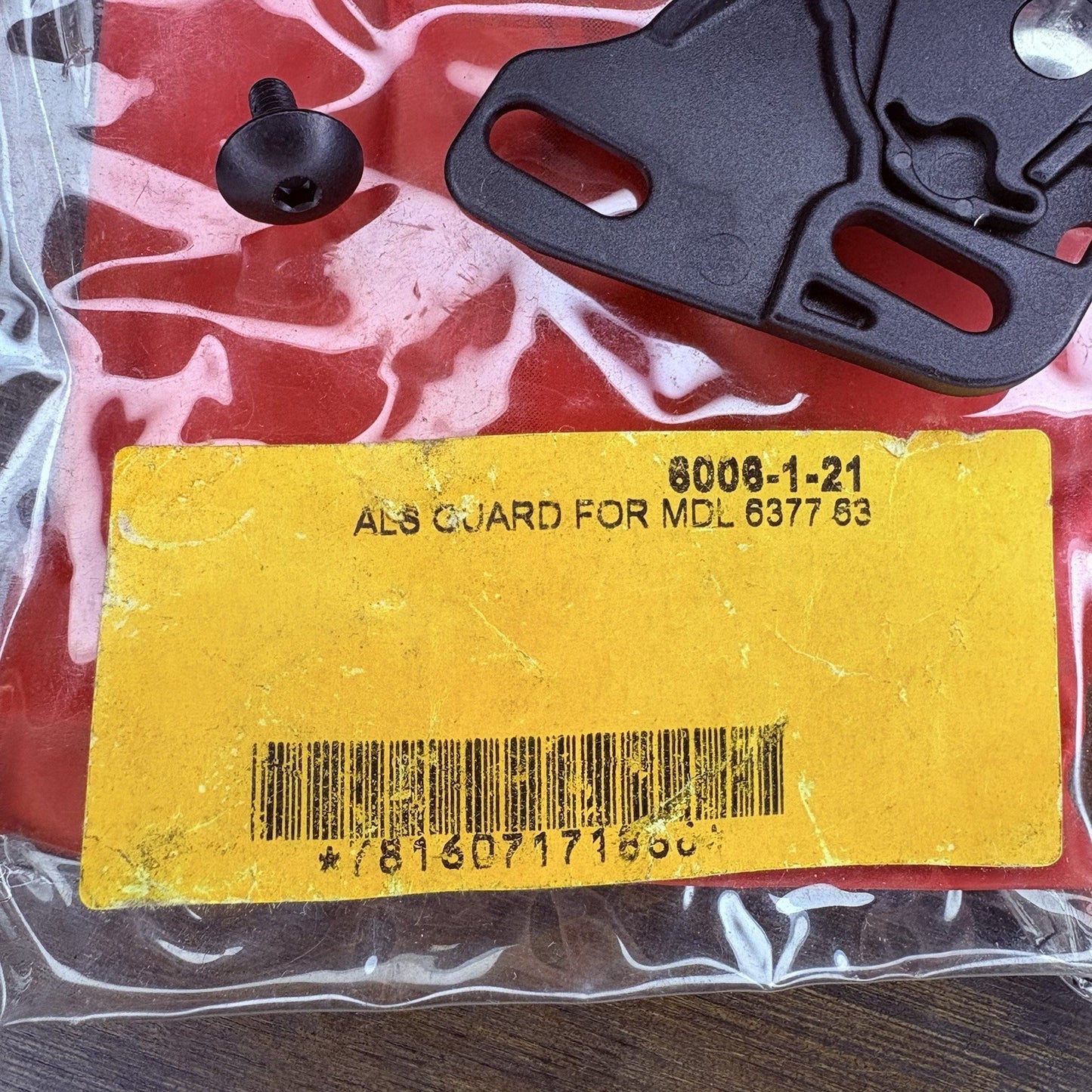 Safariland ALS Guard Right Hand 6006-1-21 For Model 6377 631