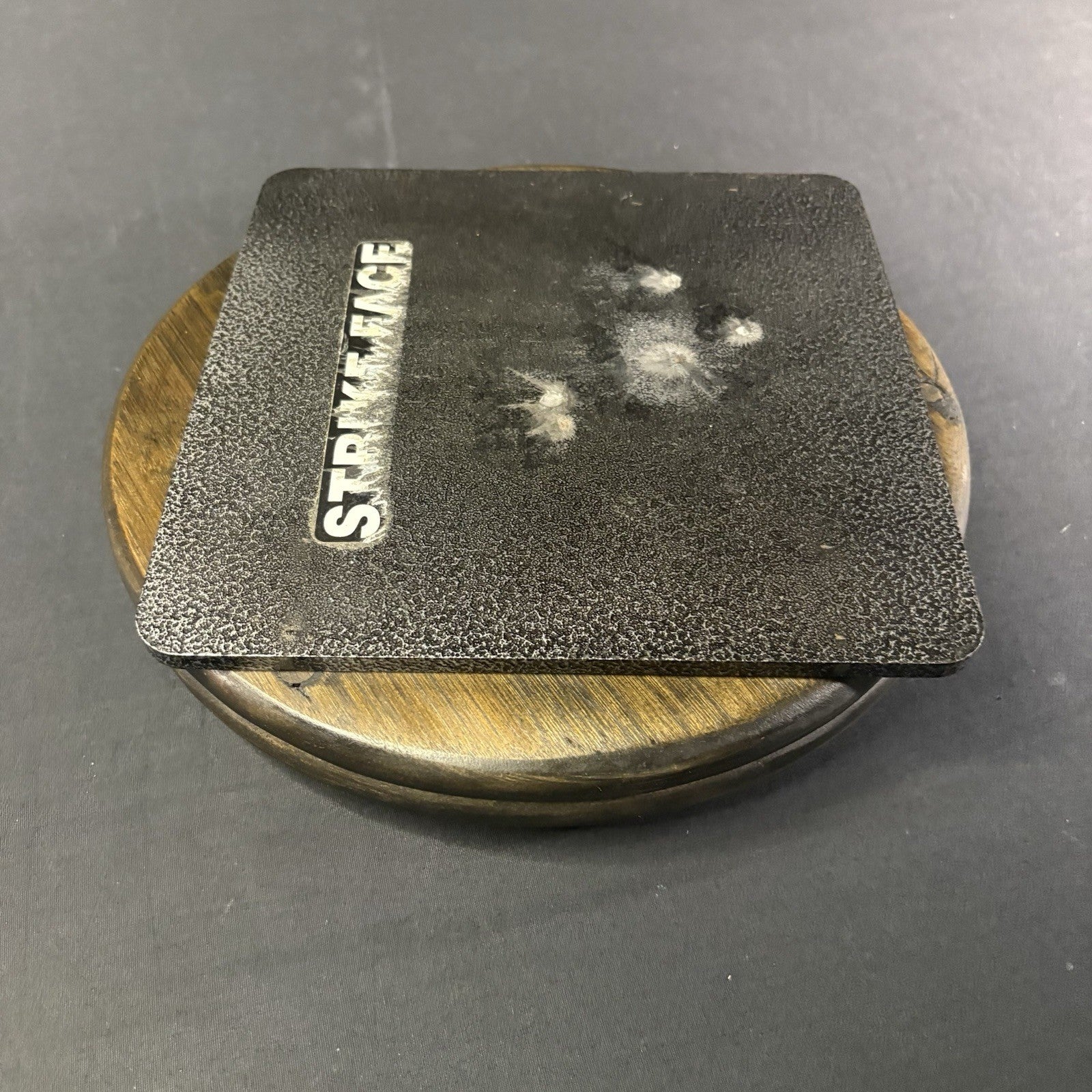 Shot Armor Plate 8”x 8” ~Decorative Only~ Not Protective5