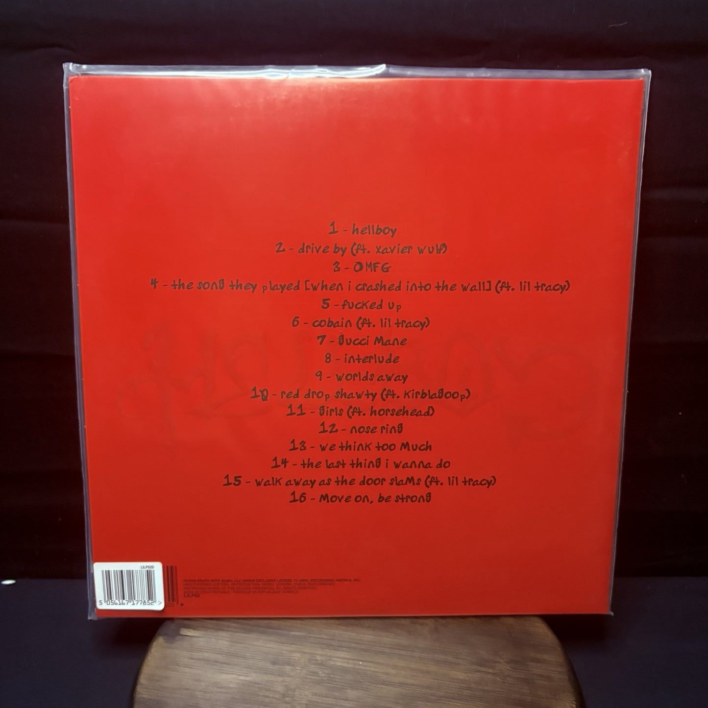 Lil Peep ‎- Hellboy Mixtape 2 x LP COLORED VINYL ALBUM NEW RECORD cut at 45 rpm2