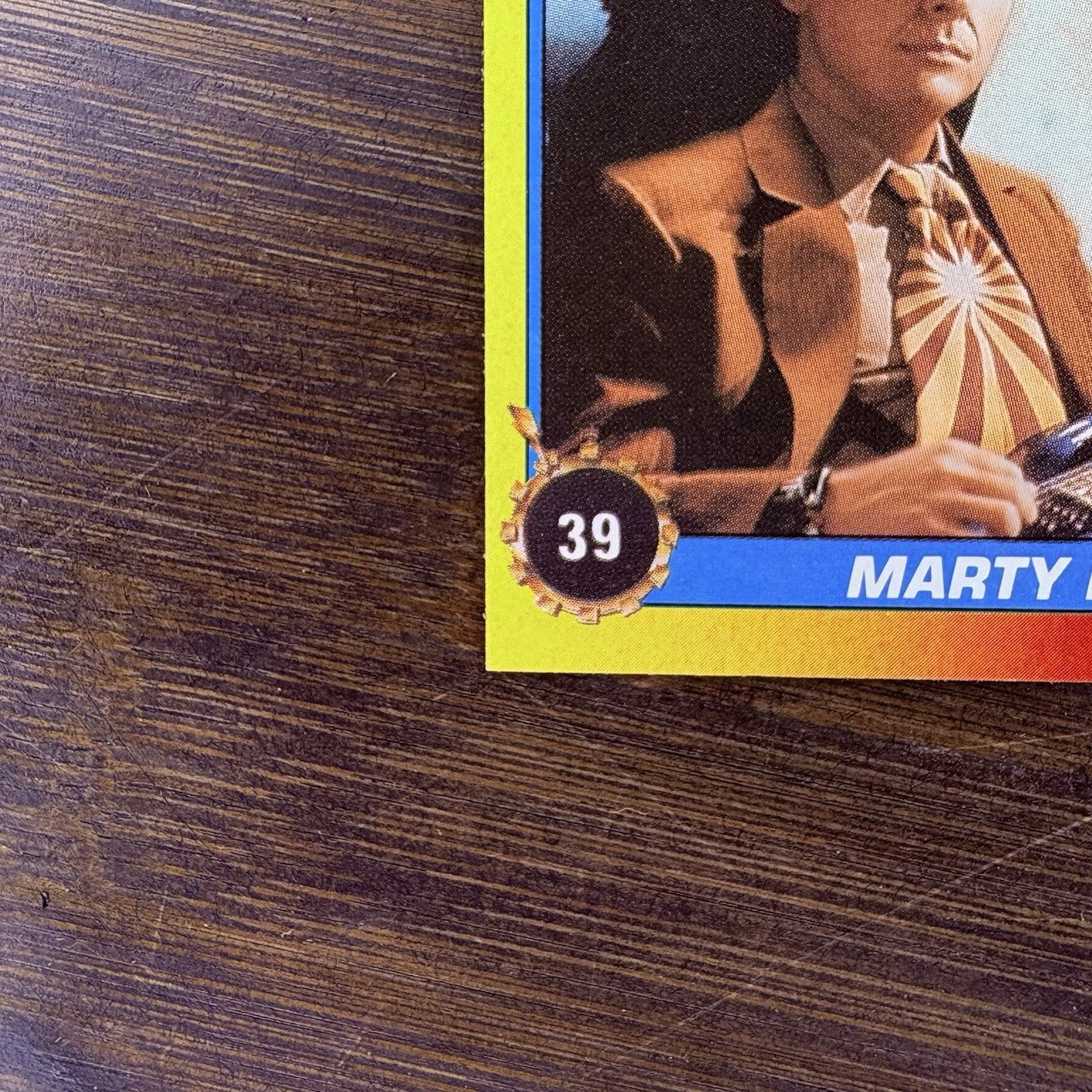 1989 Back To The Future Topps Trading Card #39 "Marty McFly, Age 47"2