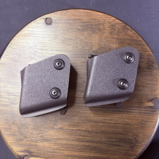 Safariland 773 Competition Magazine Pouch 9mm Open Top ELS Back (Lot of 2)0