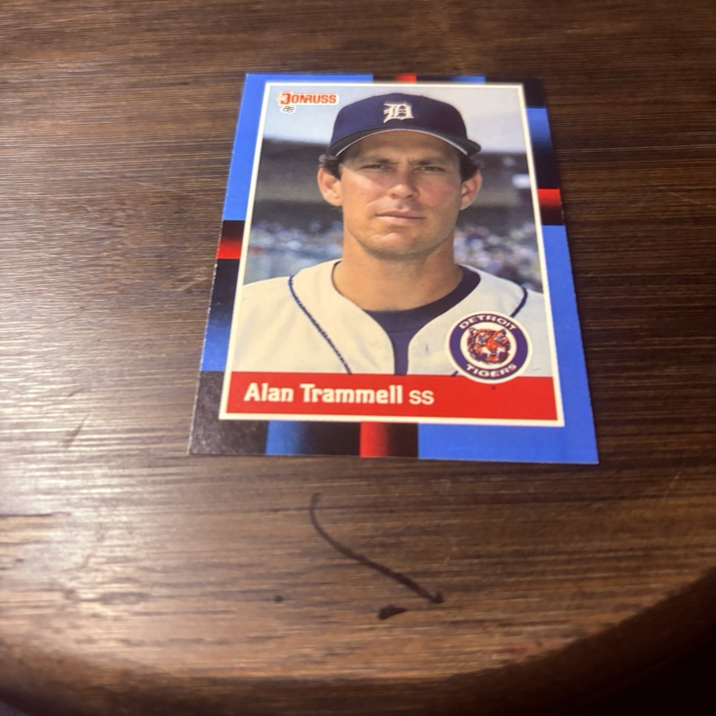 1988 Alan Trammell Donruss High Grade Baseball Card Detroit Tigers #230 HOF2