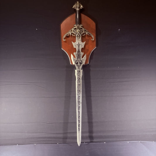 Sword Plaque Wall Mount Wood Vertical Display Holder Stand For Any Sword0